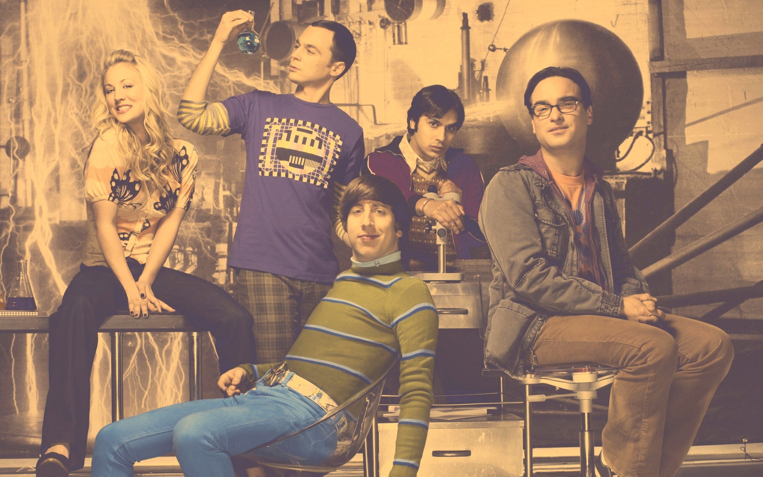 Теория большого взрыва обои