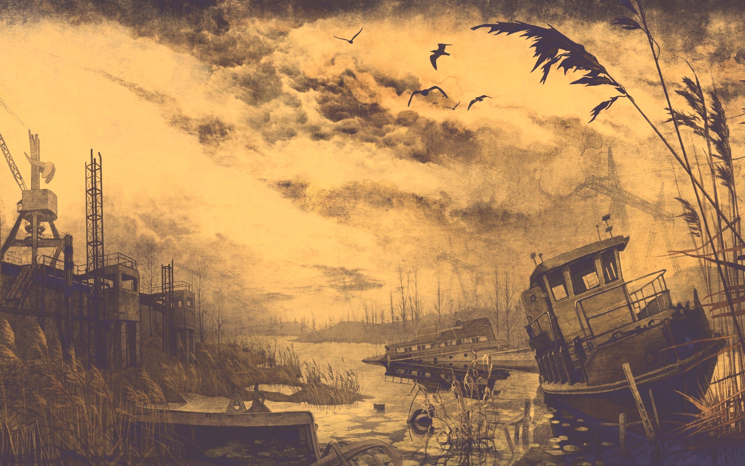 Вселенная сталкера обои