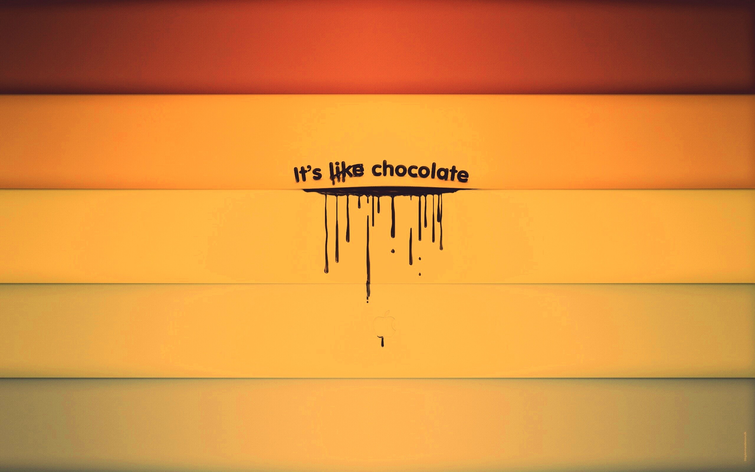 It"s not like chocolate обои