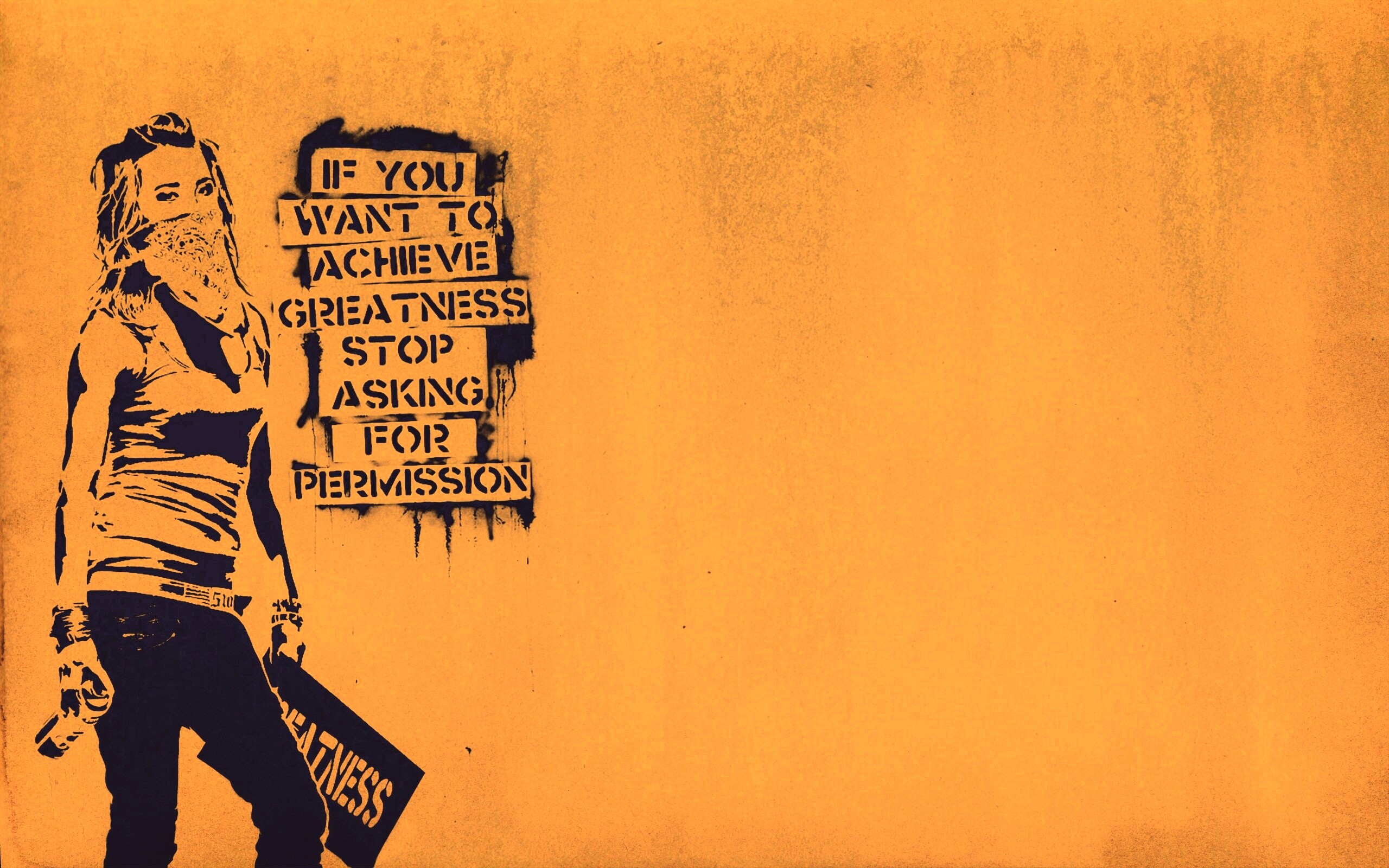 Девушка с баллончиком обои