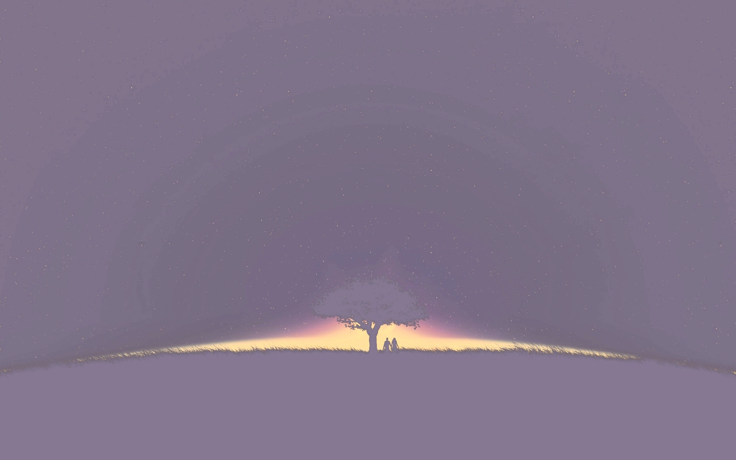 Звёздная ночь обои