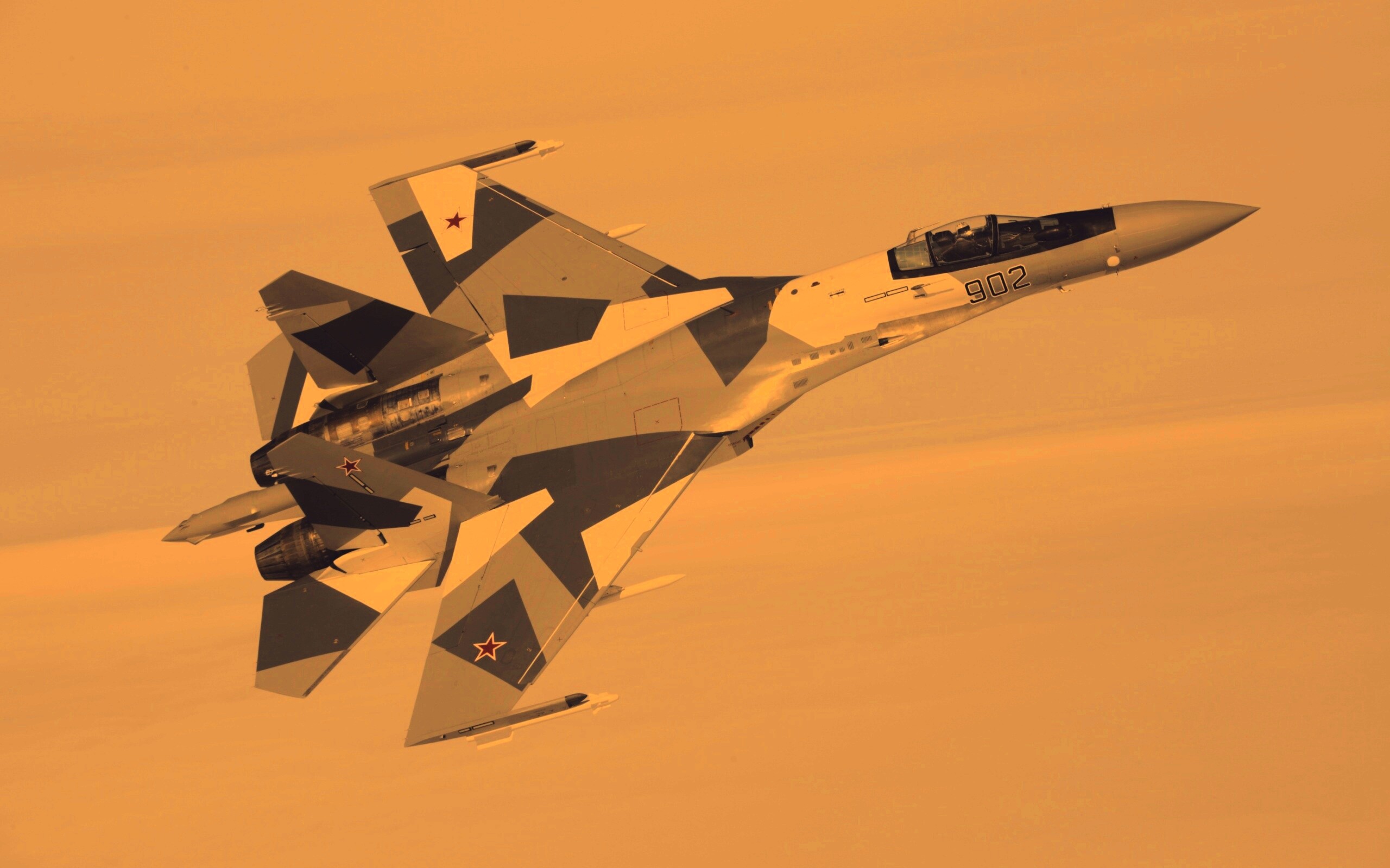 Полёт истребителя обои