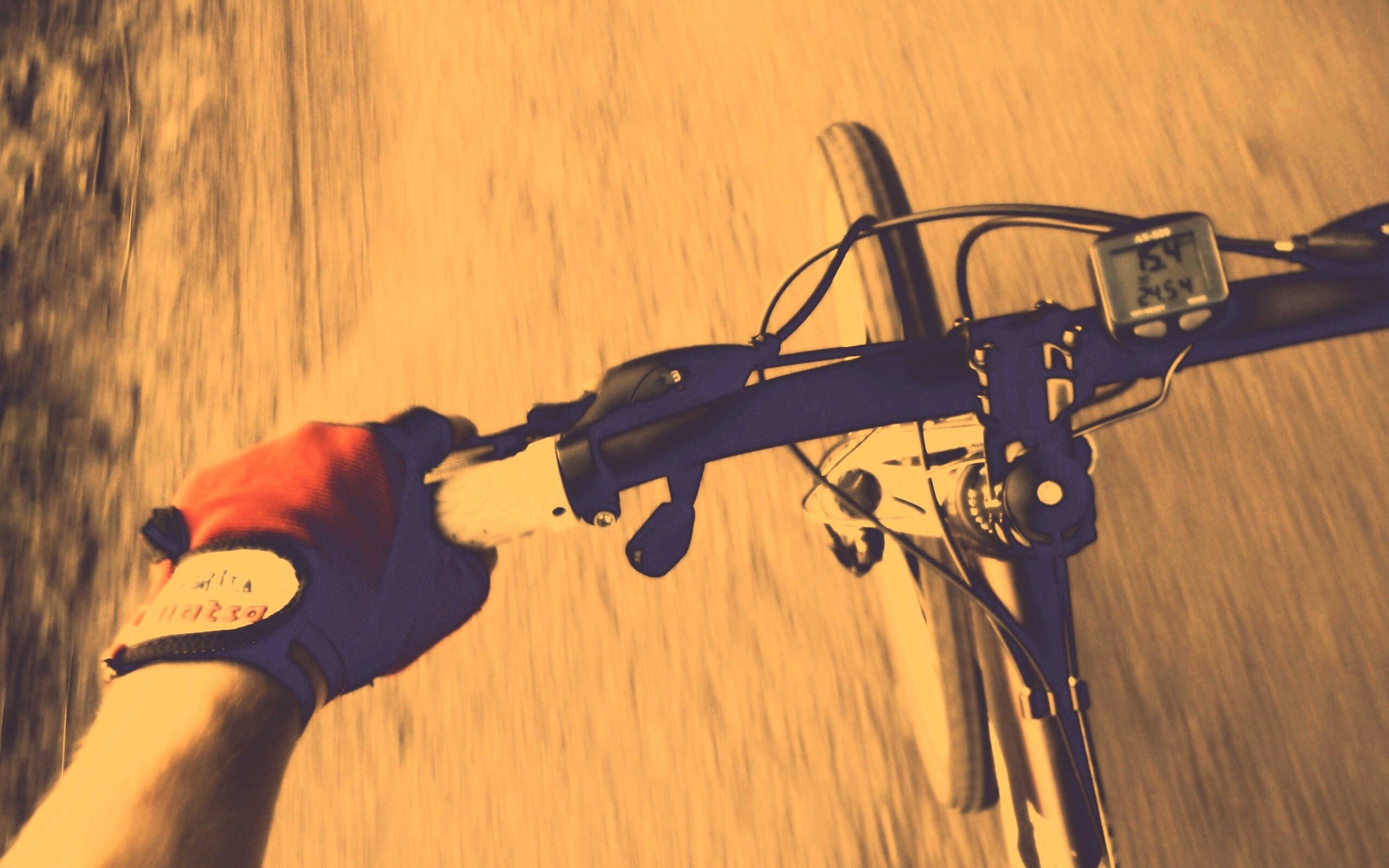 Катание на велосипеде обои