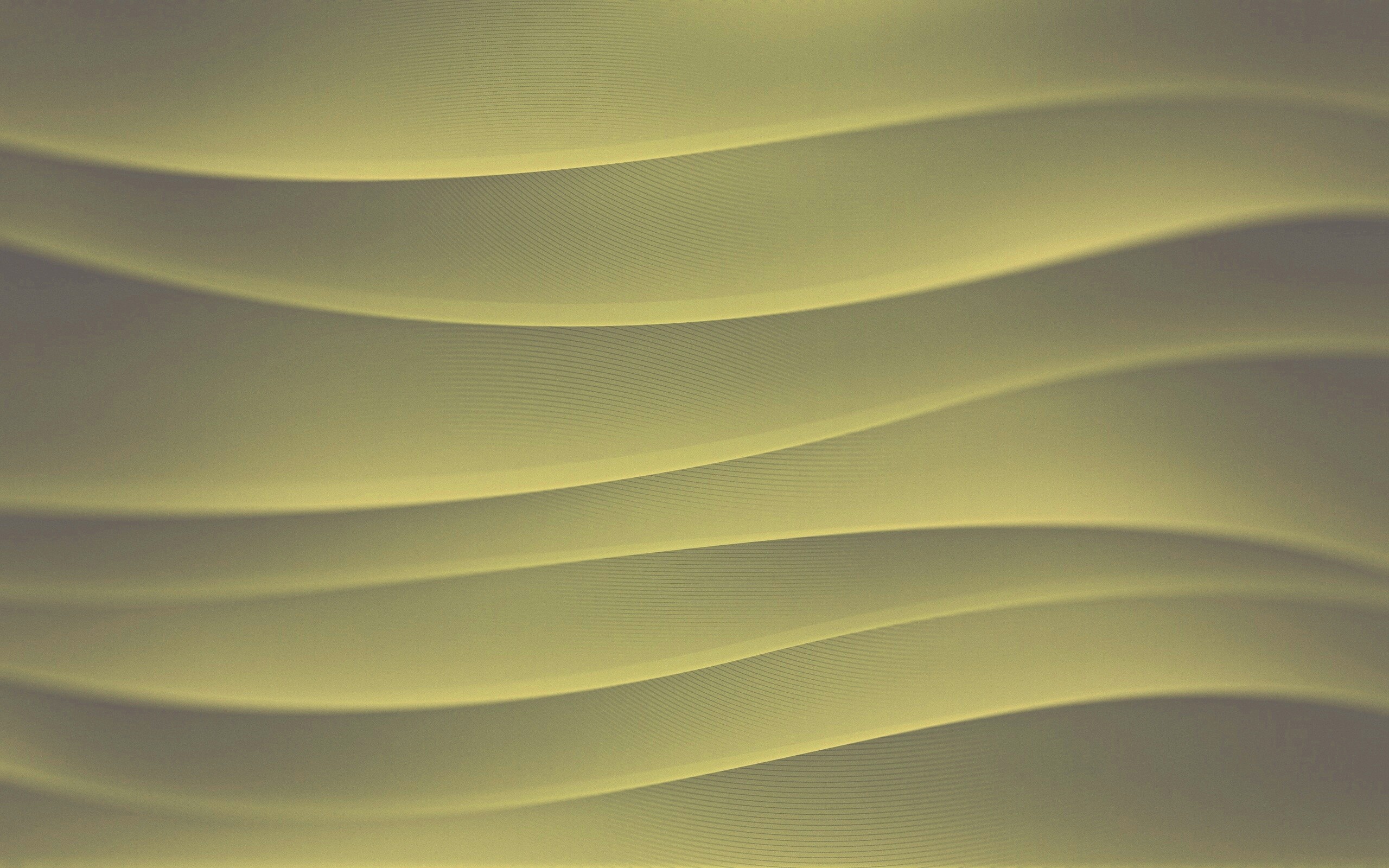 Зелёные горизонтальные волны обои