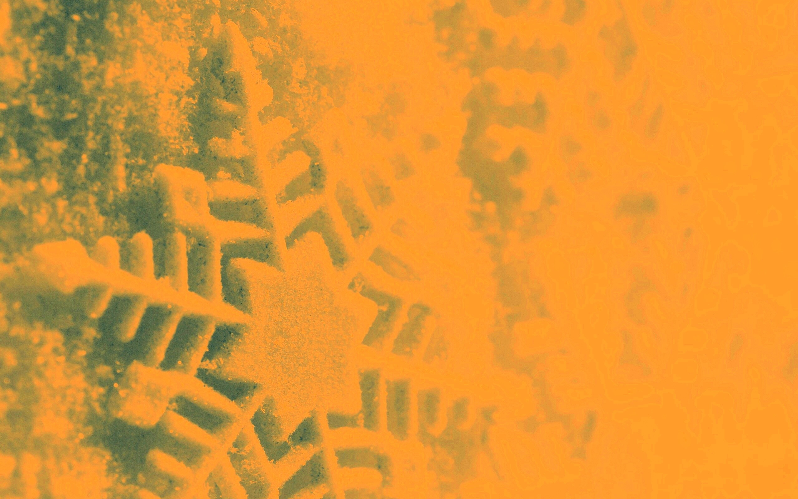 Голубая снежинка обои