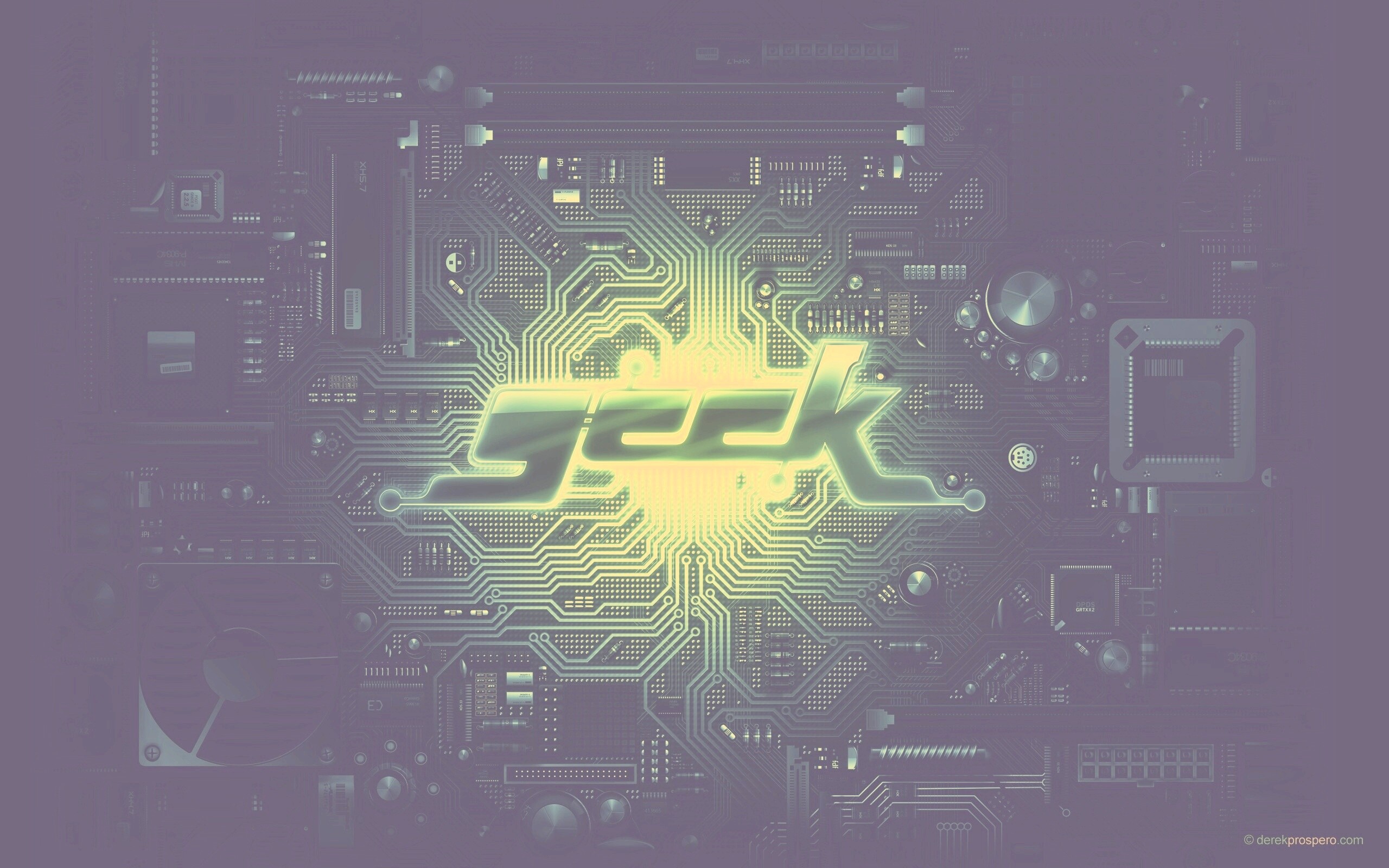 Печатная плата Geek обои