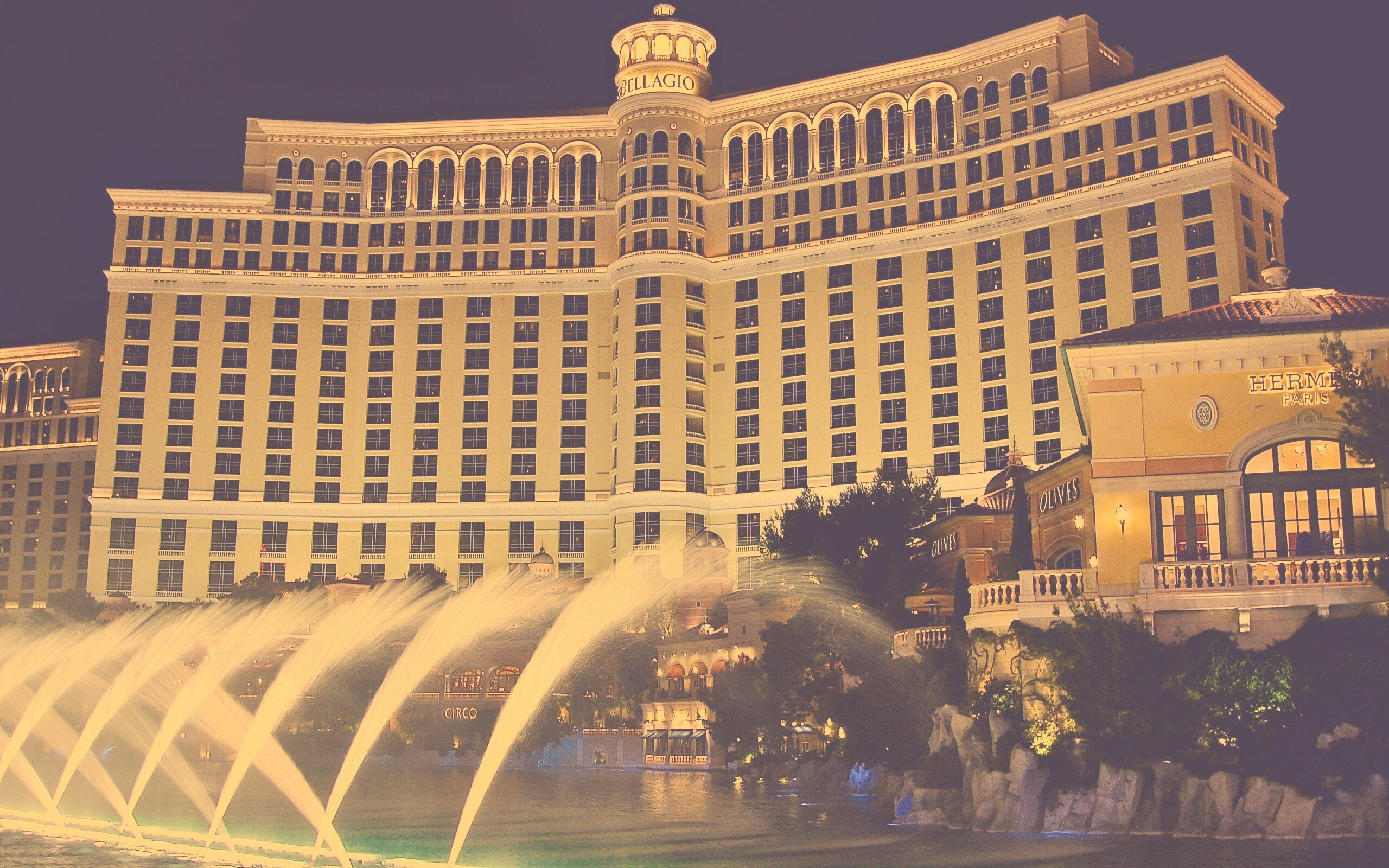 Казино Bellagio в Лас-Вегасе обои
