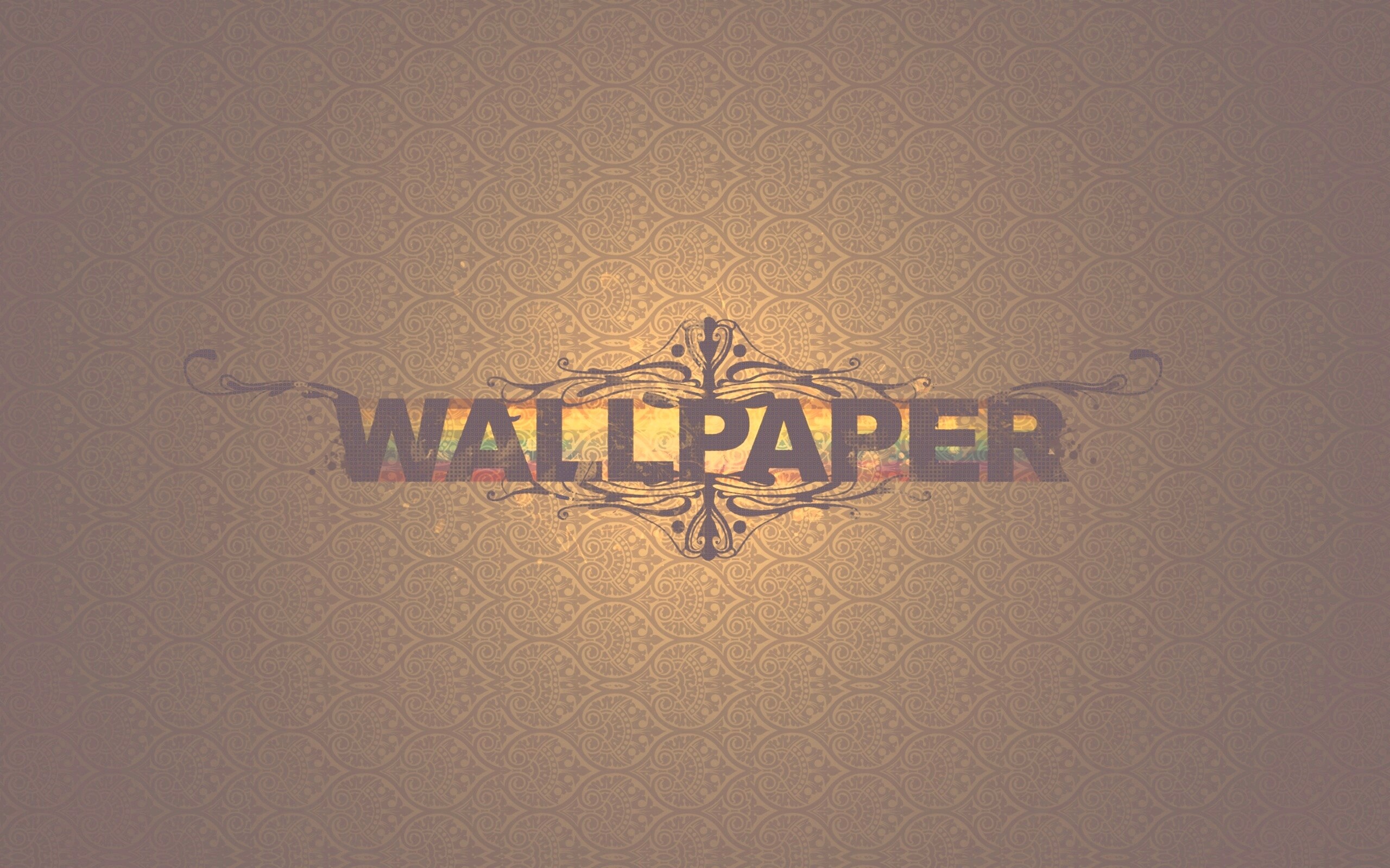 Надпись "Обои" обои