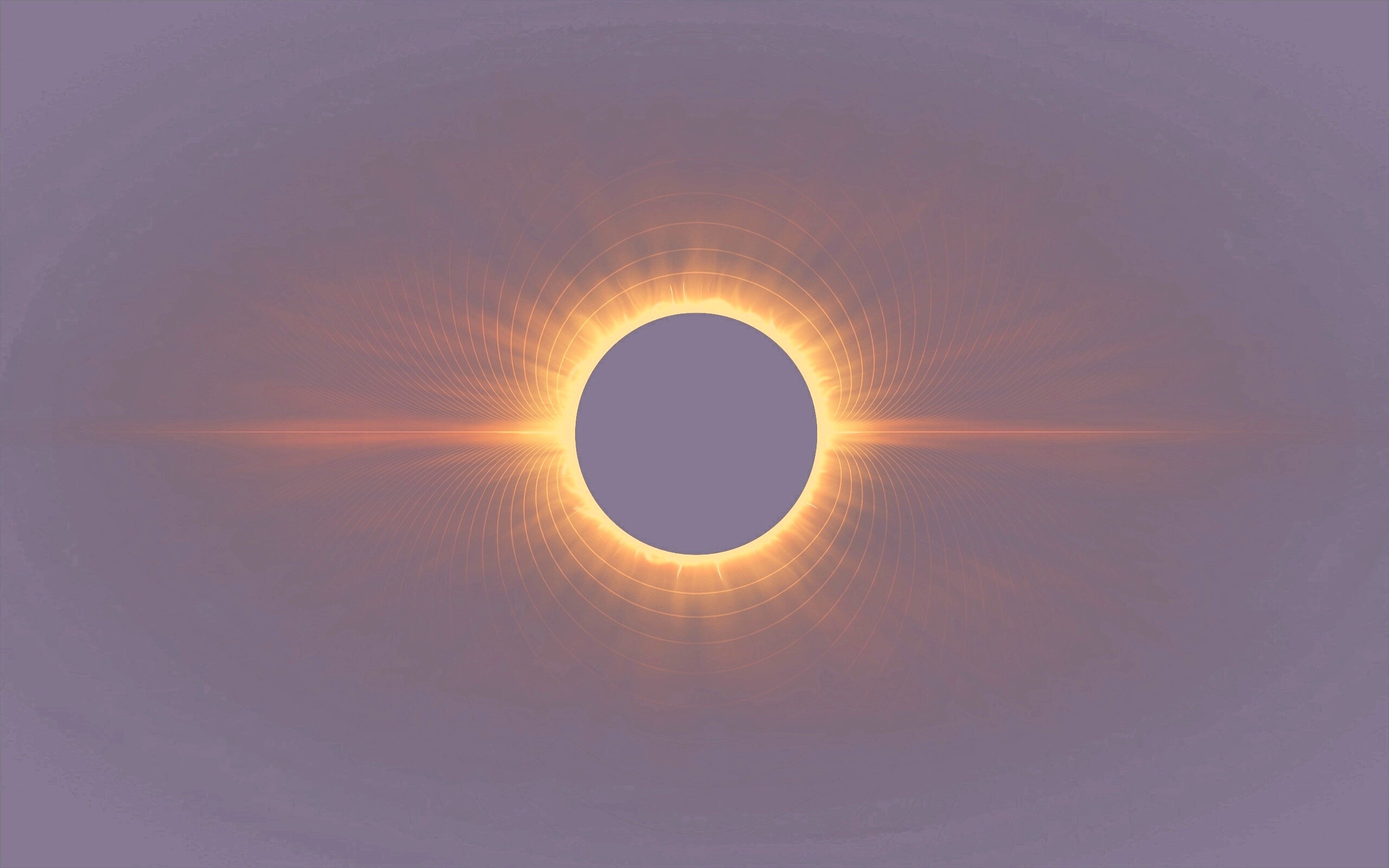 Солнецное затмение обои
