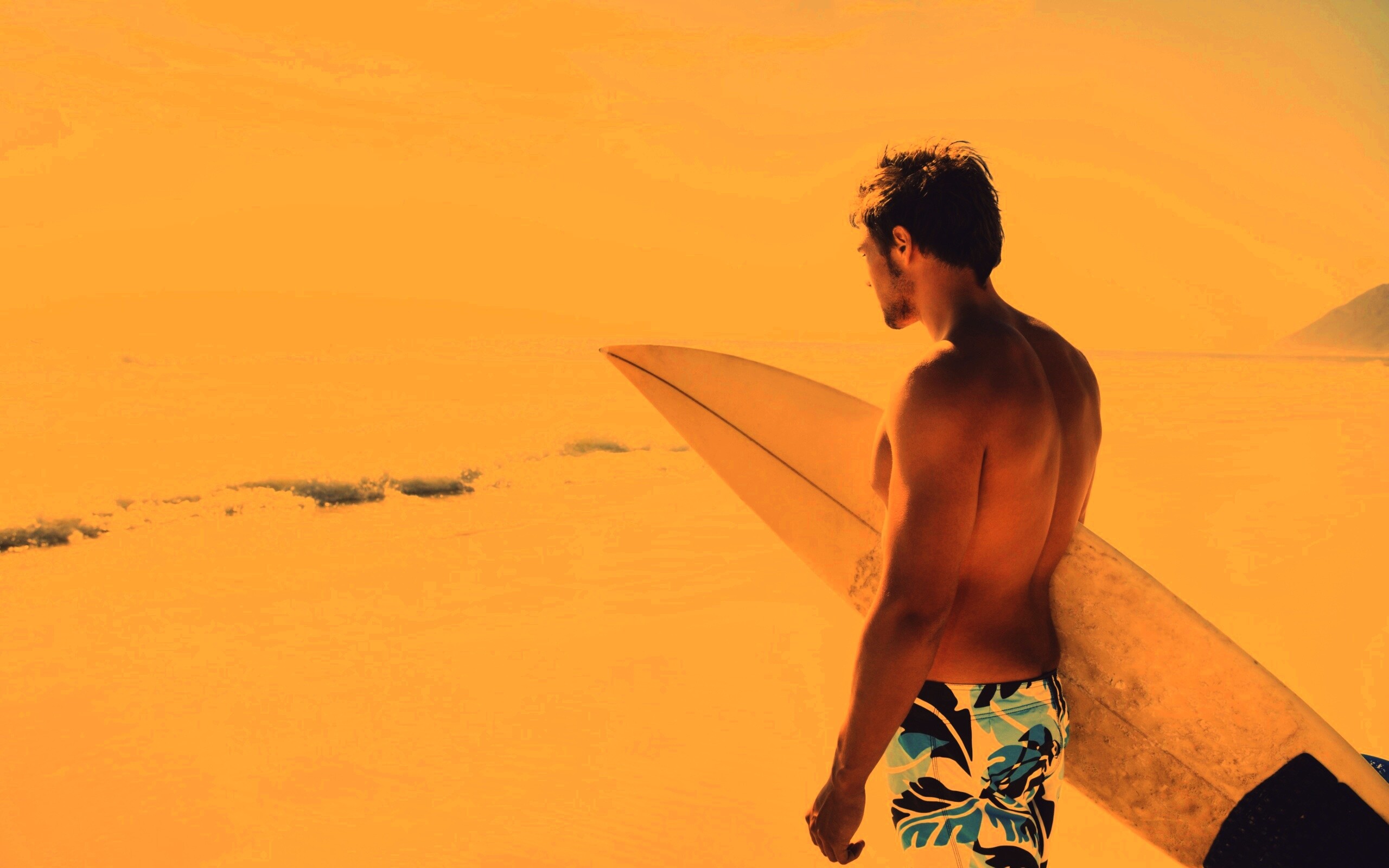 Собирается оседлать волну обои