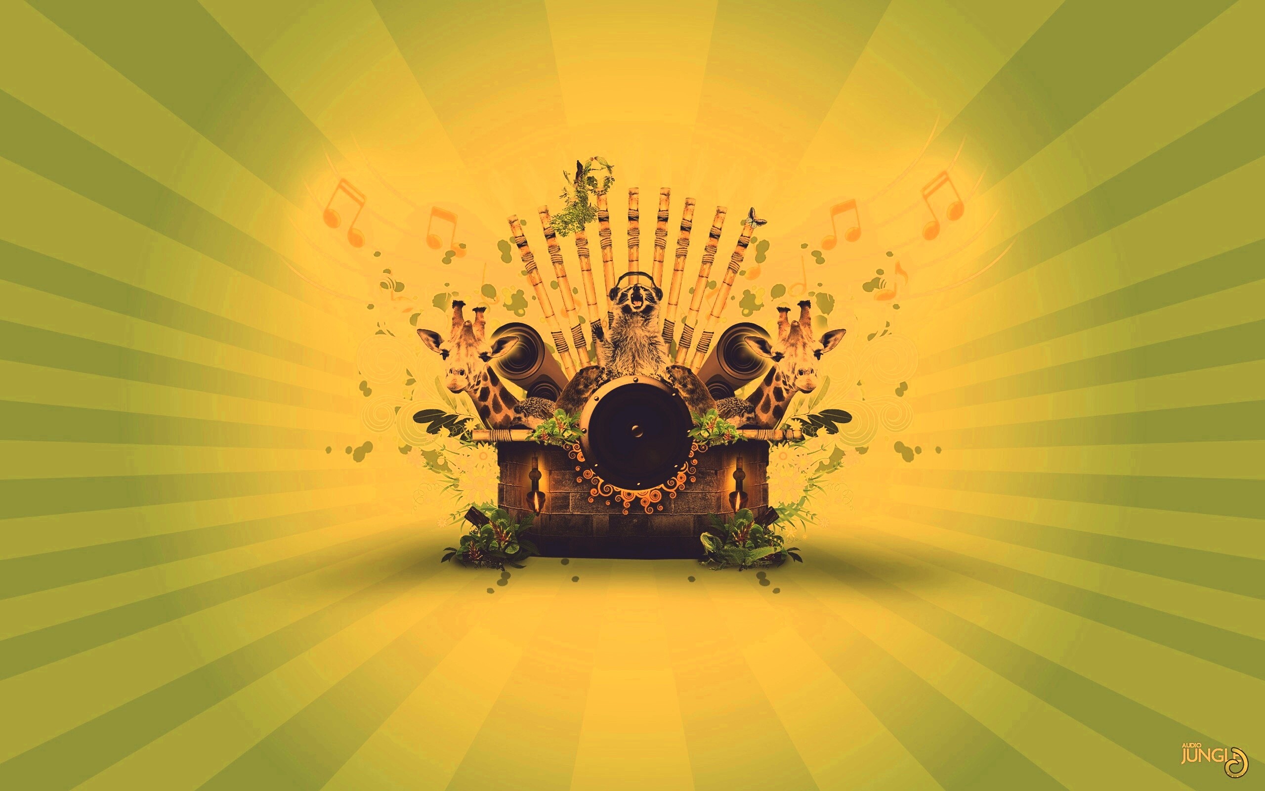 Музыка джунглей обои