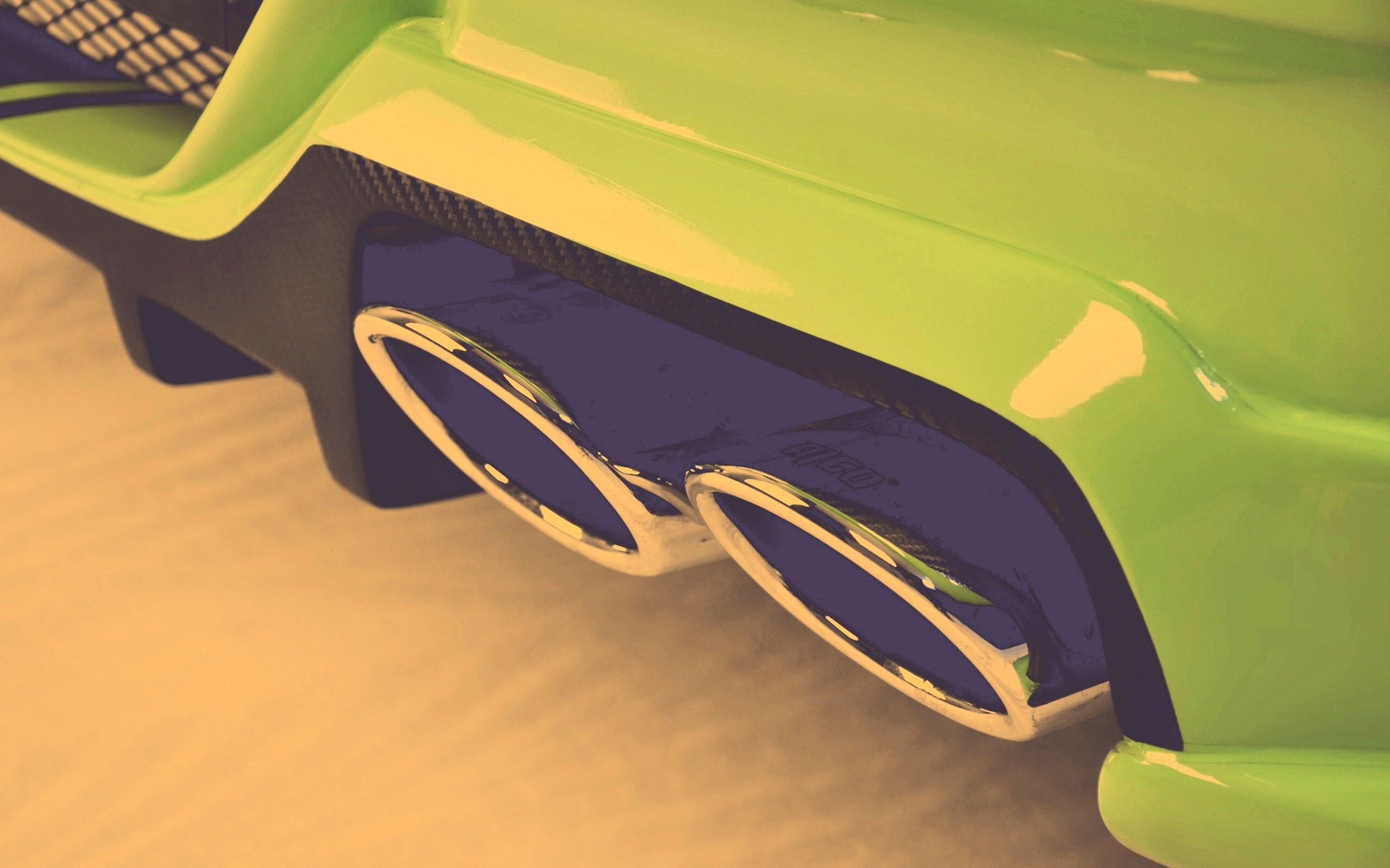 Выхлопная труда обои