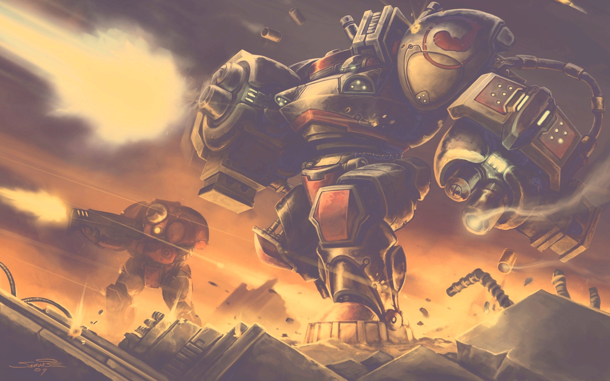 Терраны из StarCraft обои