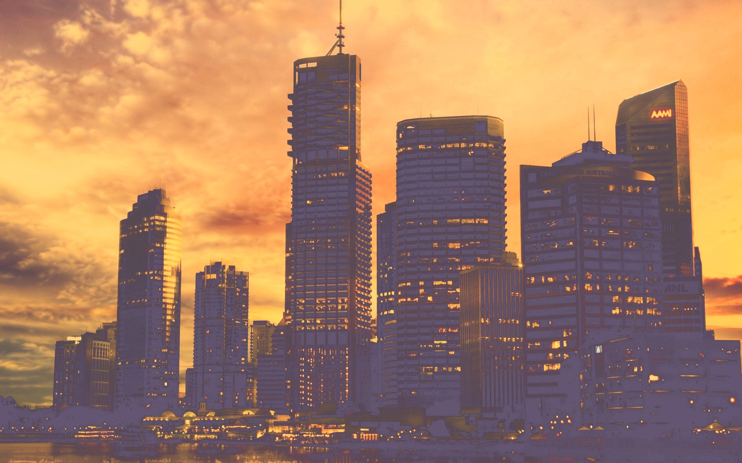 Австралийский город обои