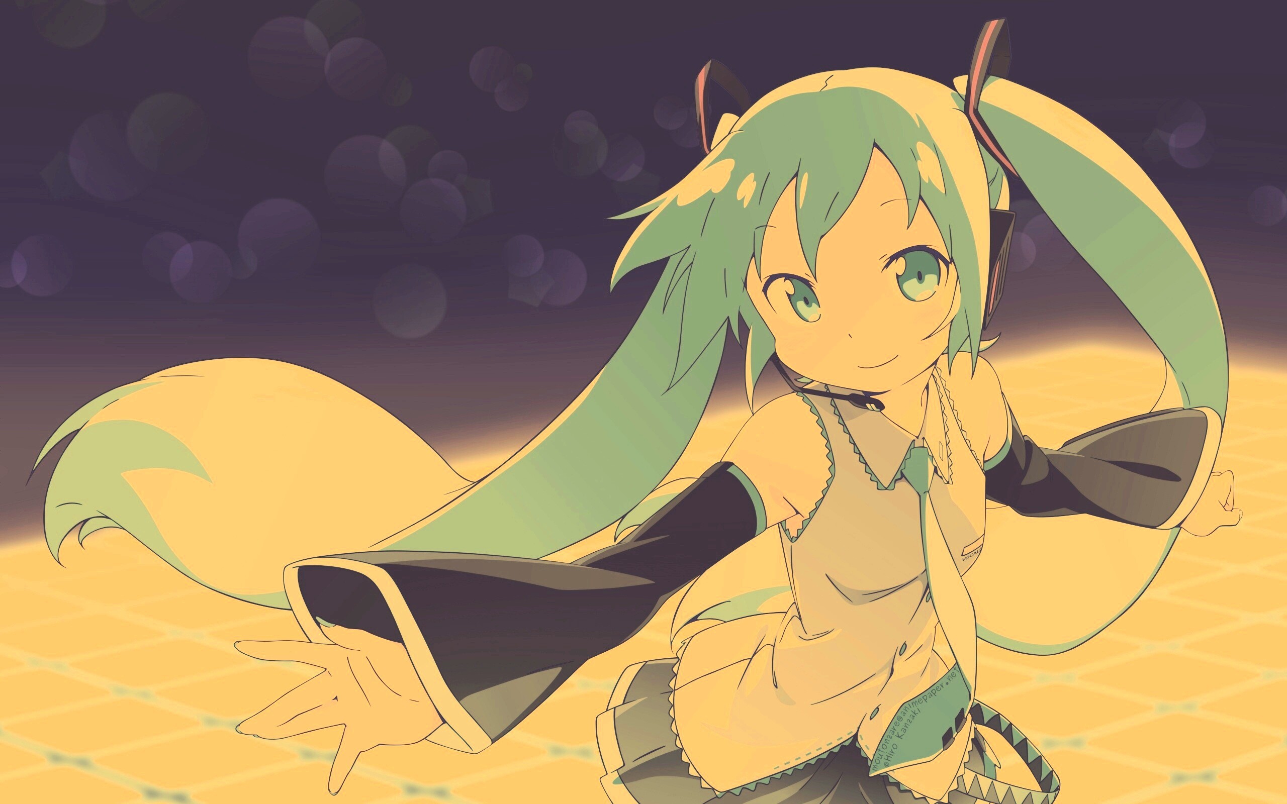 Манга с Хатсуне Мику обои