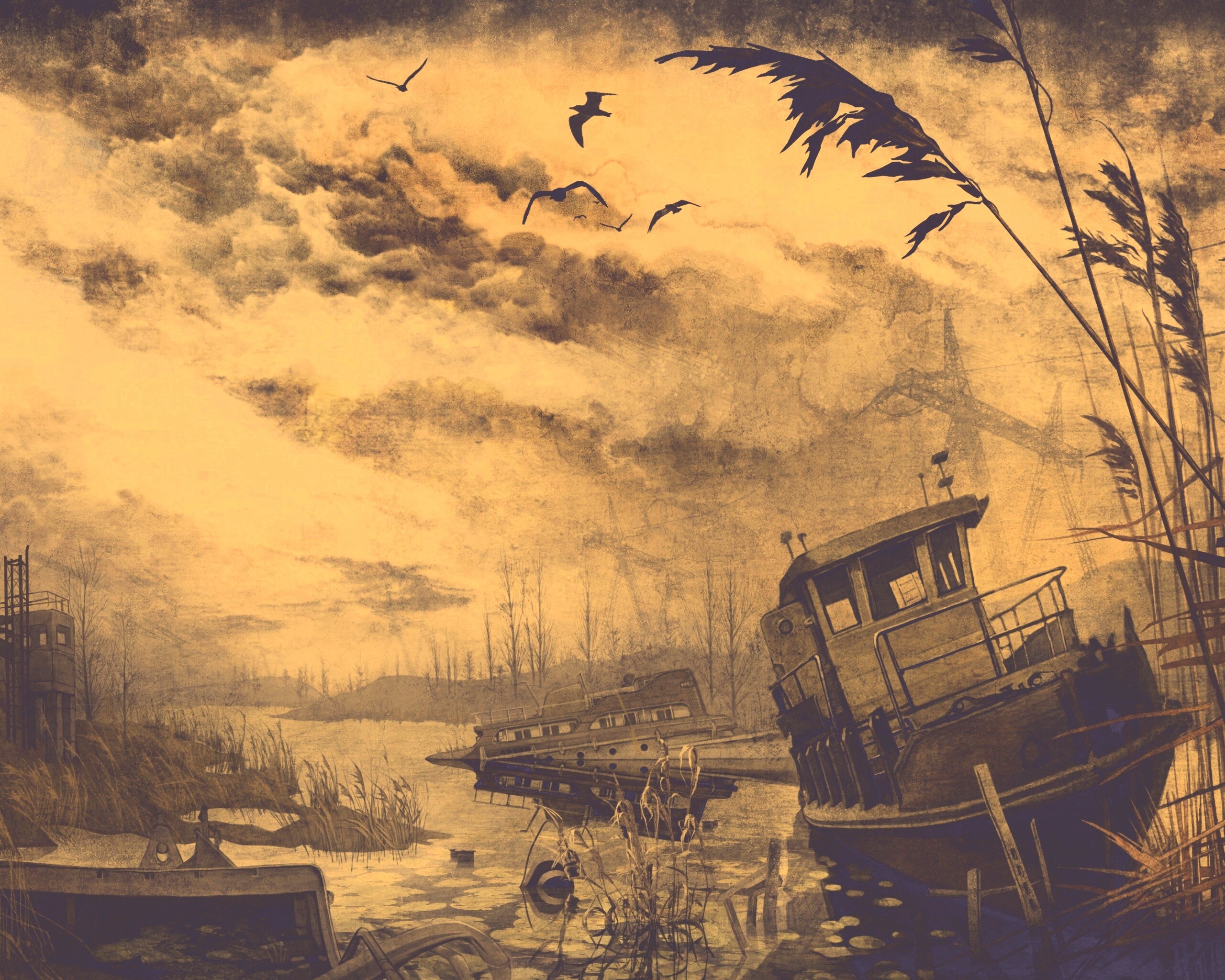 Вселенная сталкера обои