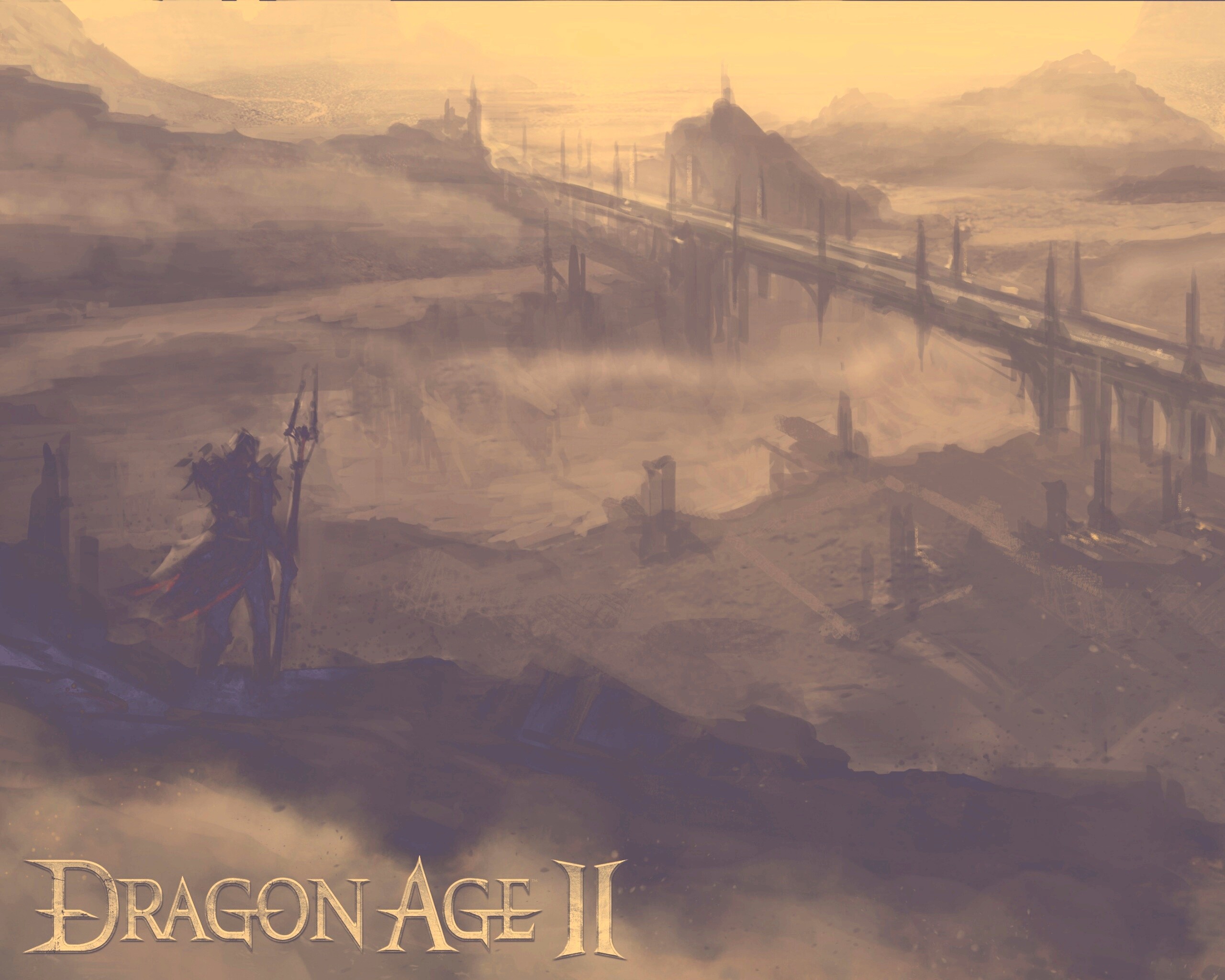 Пейзаж Dragon Age обои