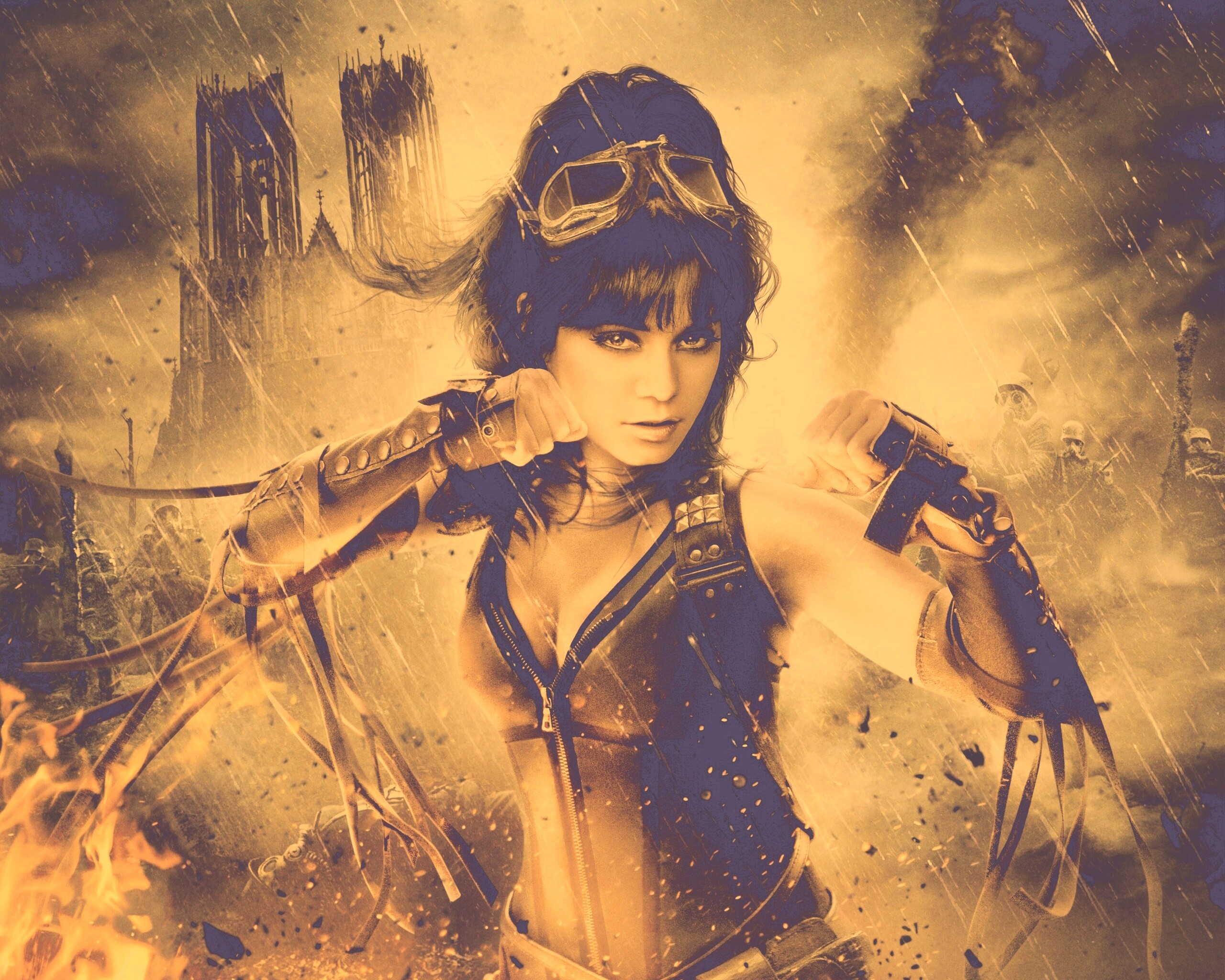 Blondie из фильма "Запрещенный прием" обои