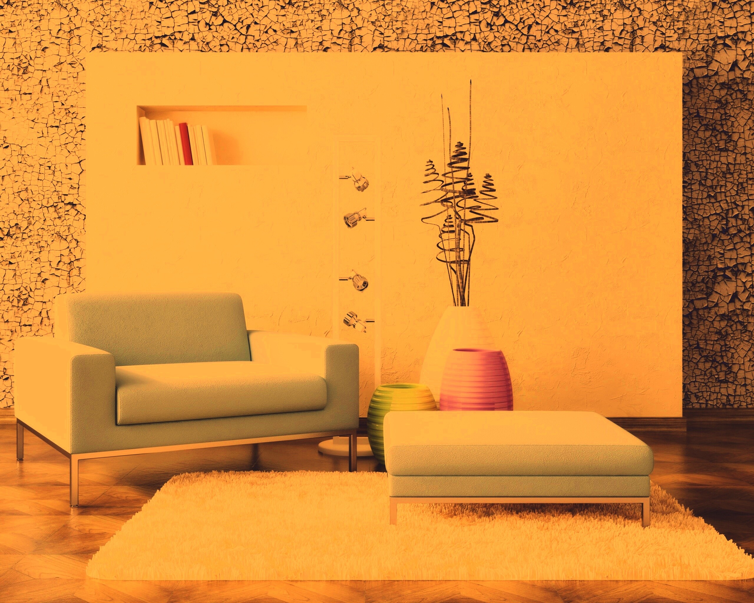 Стильный декор обои