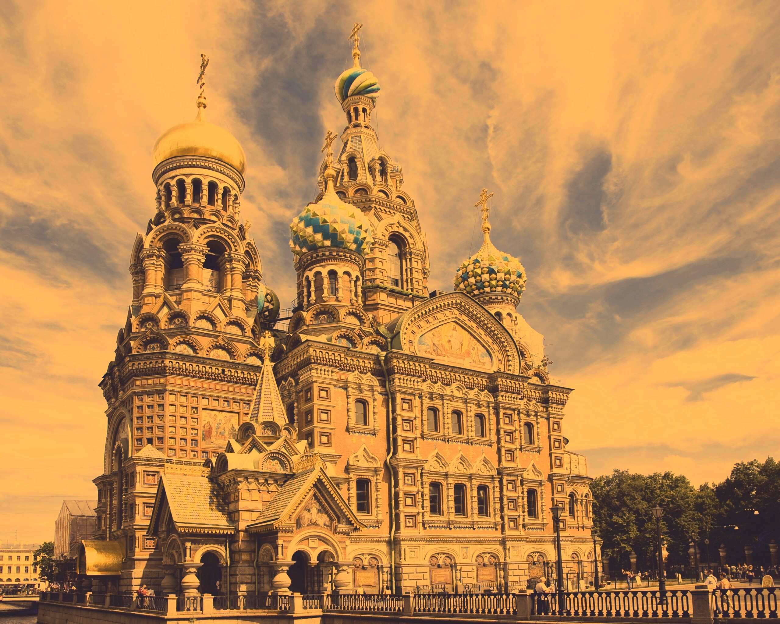 Спас на крови обои