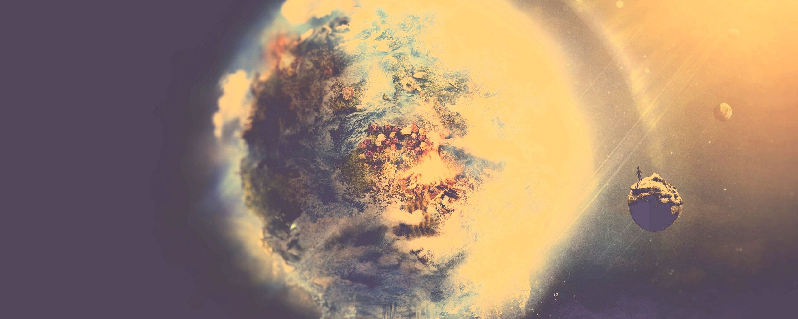 Обледеневшая земля обои