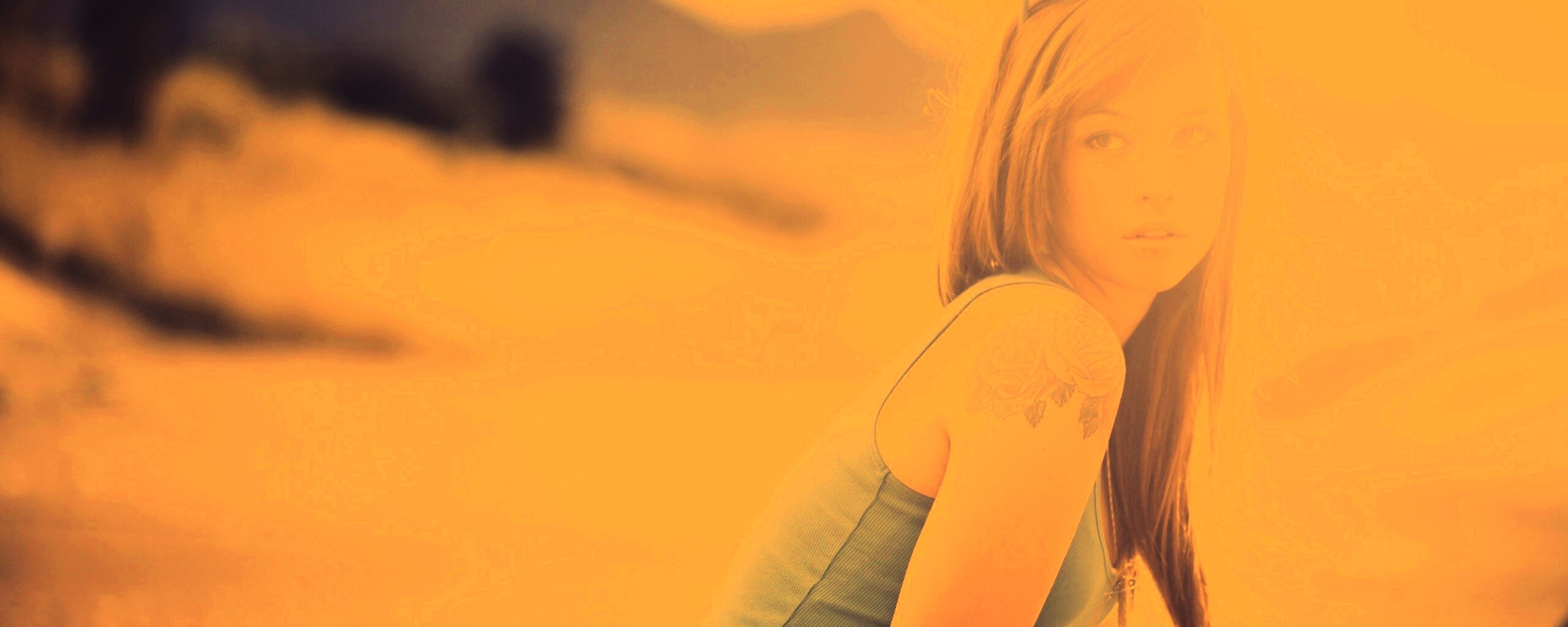 Синяя кофточка обои