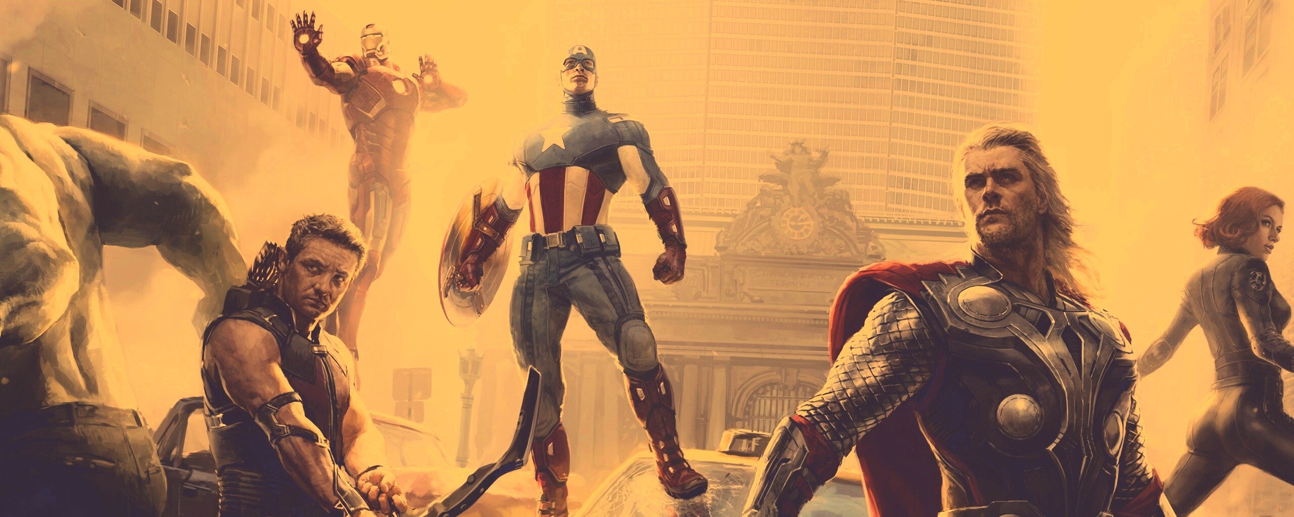 Арт к фильму Мстители обои