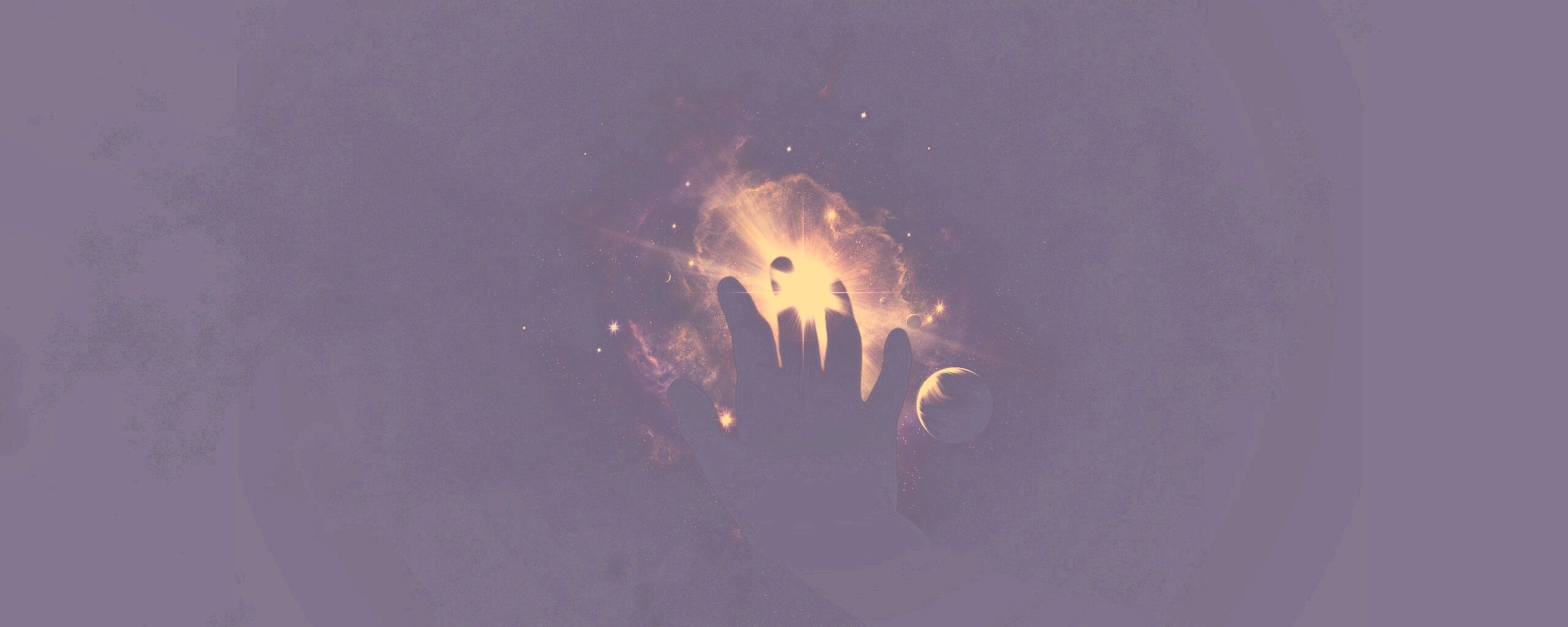 Прикосновение к вселенной обои