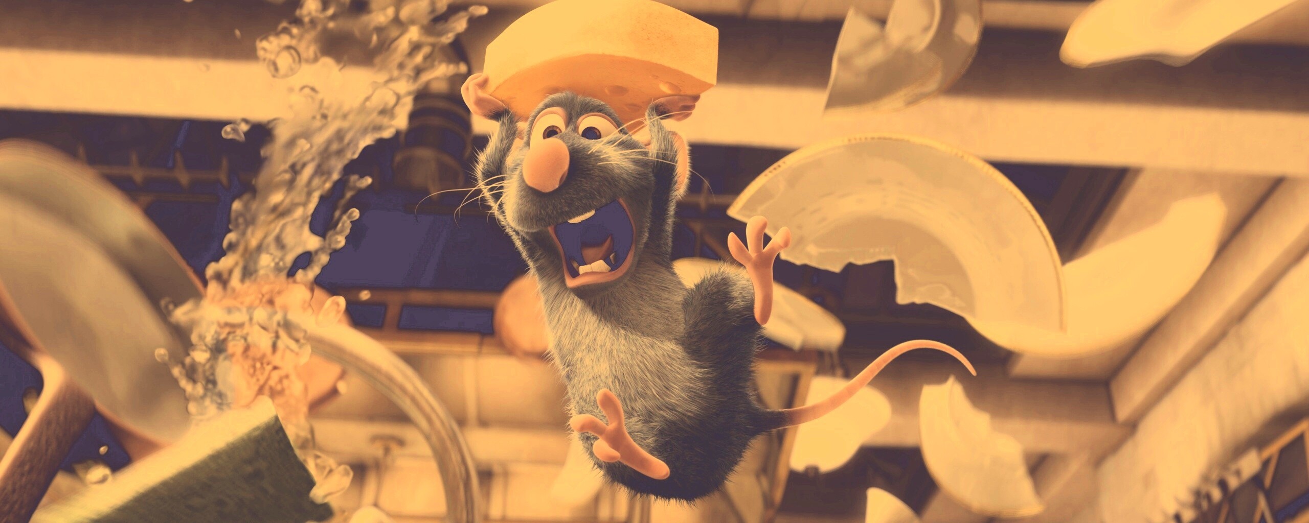 Крыса с сыром из Рататуя обои