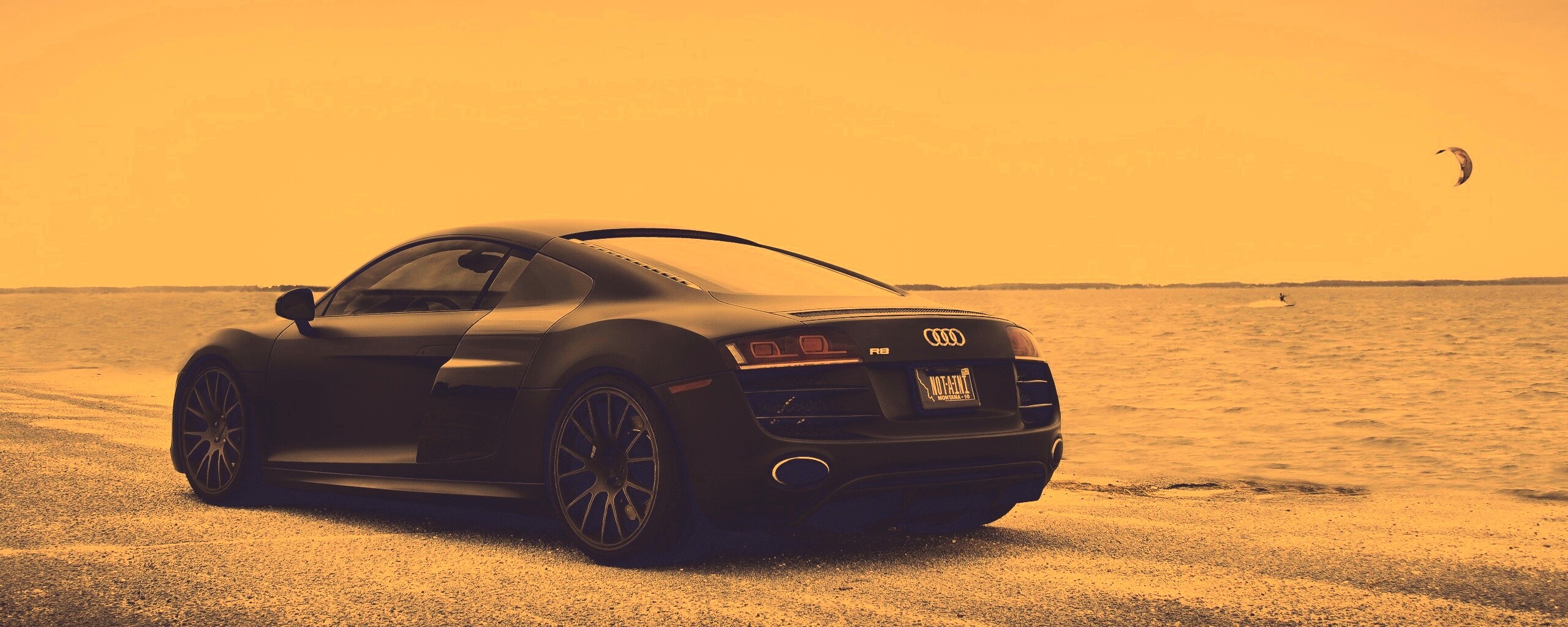 Черный ауди ТТ обои