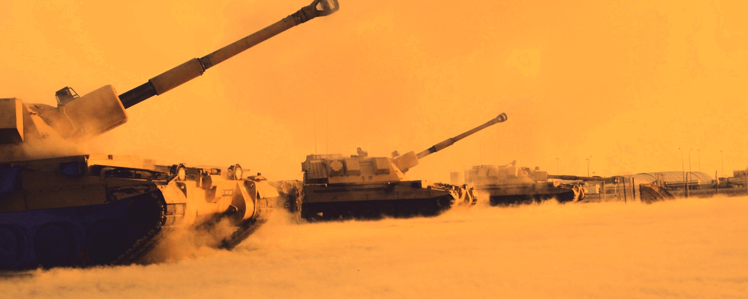 Британская самоходная артиллериская установка обои