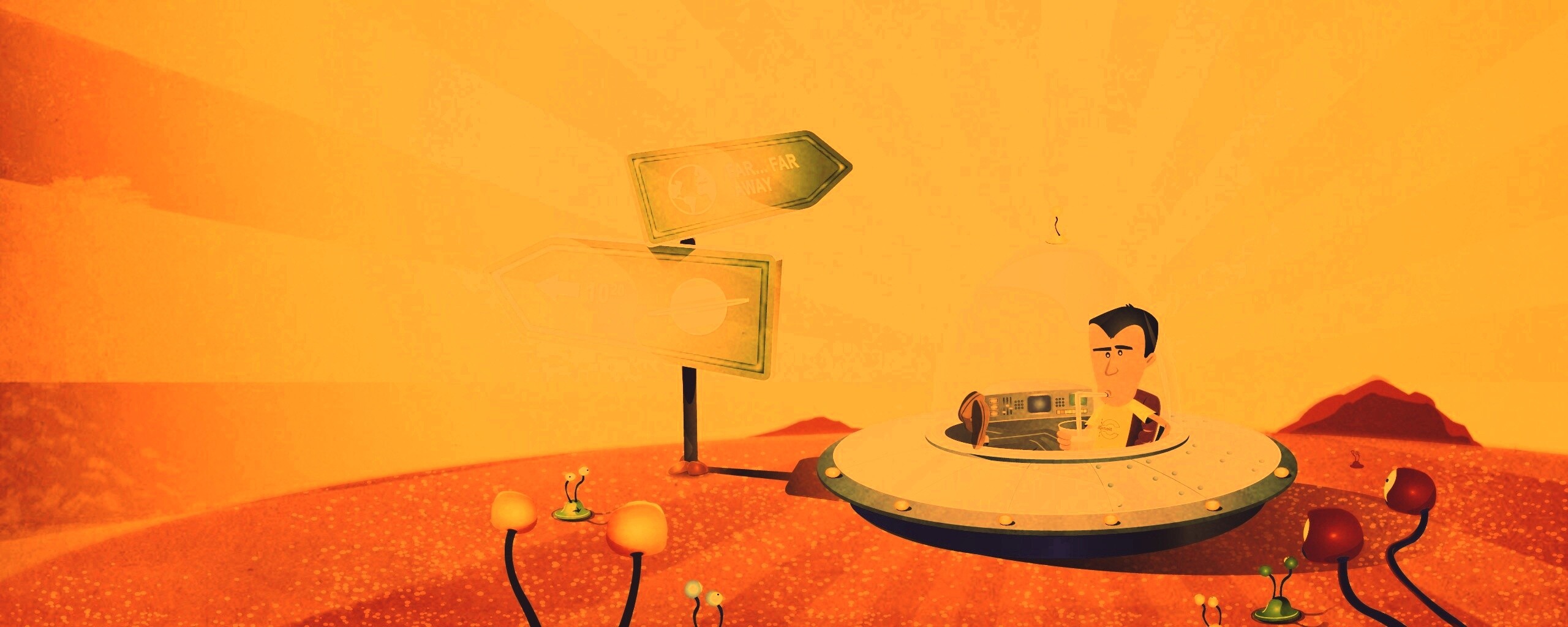 Космическое путешествие обои