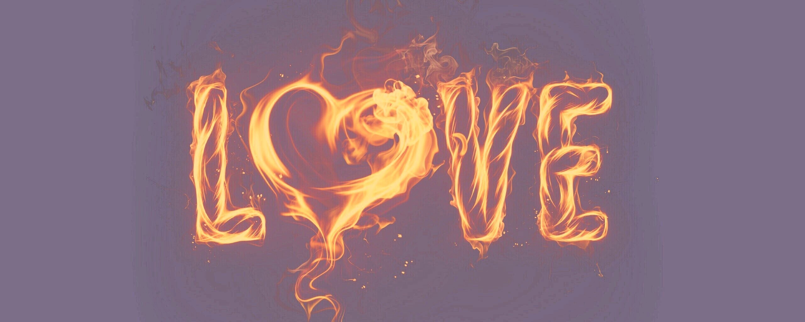 Пламенная любовь обои