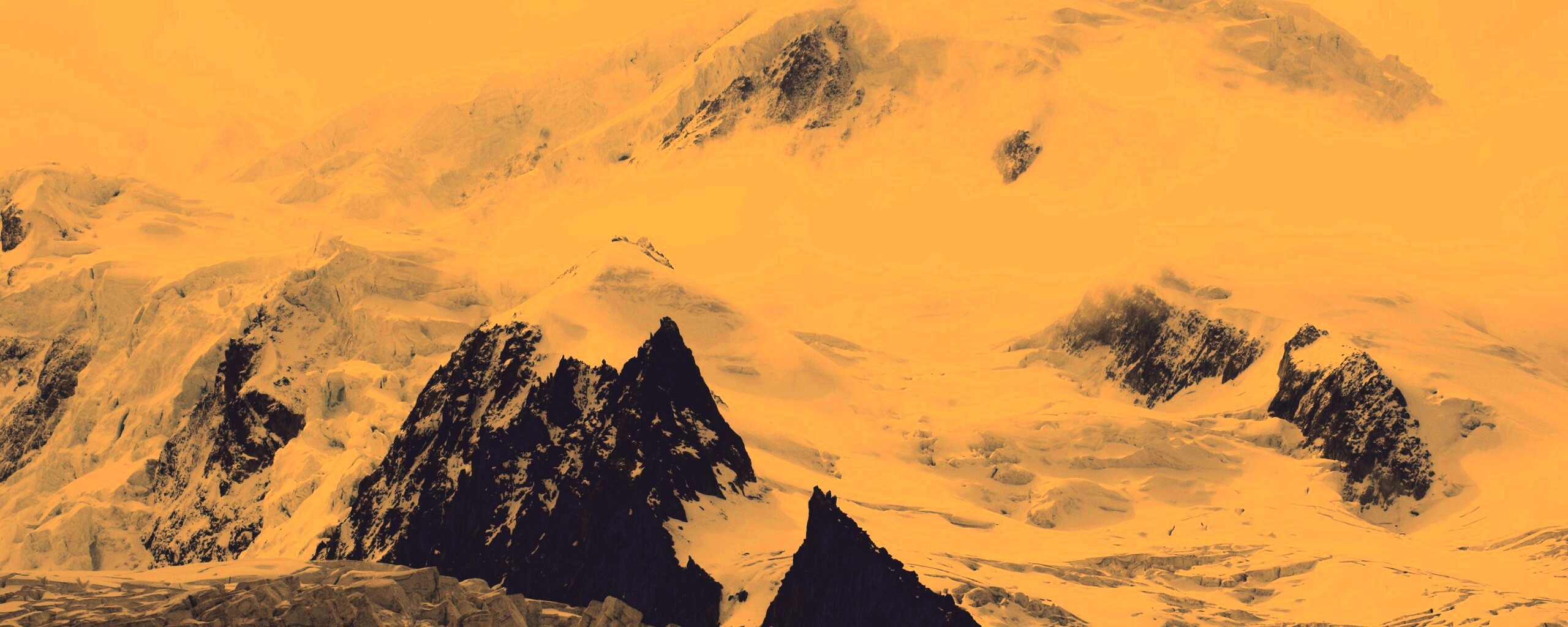 Снежные вершины обои