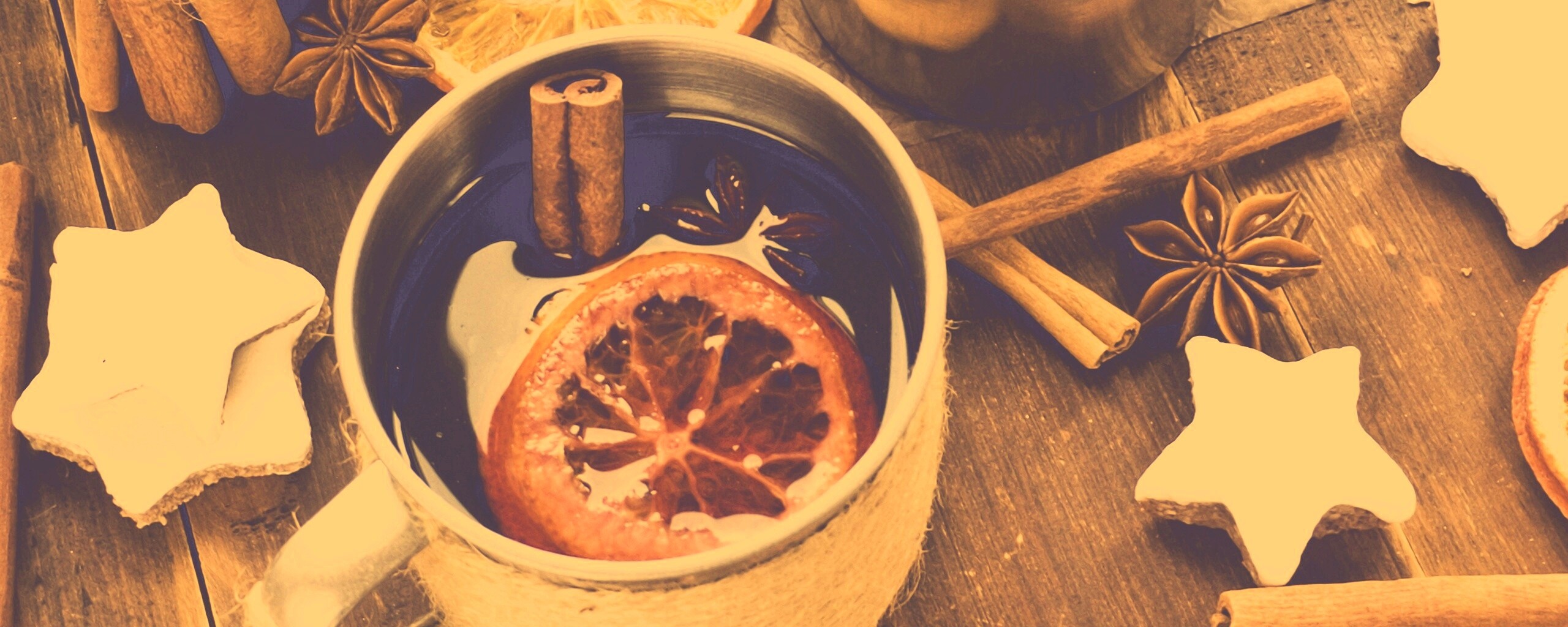 Уютный глинтвейн обои