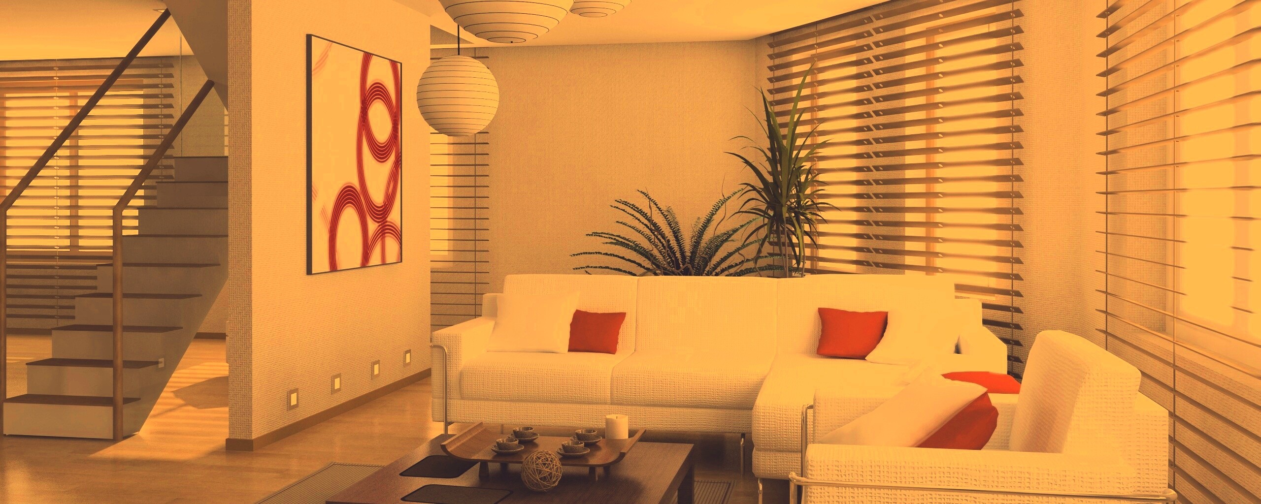 Китайская гостинная обои