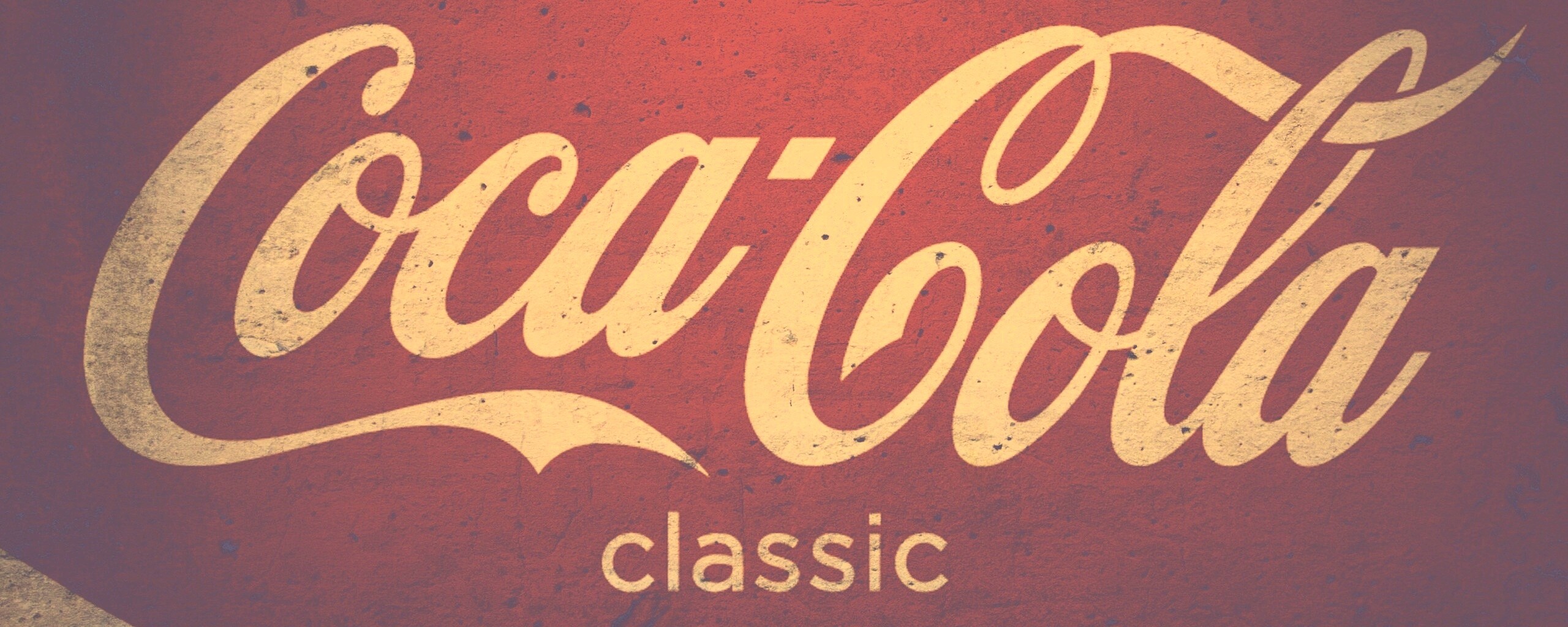 Логотип Кока-Кола в стиле гранж обои