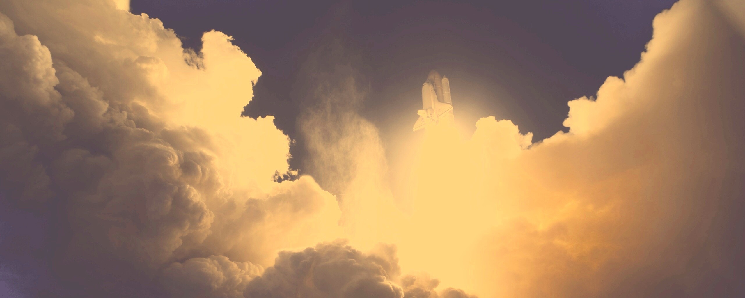 Взлет шатла обои