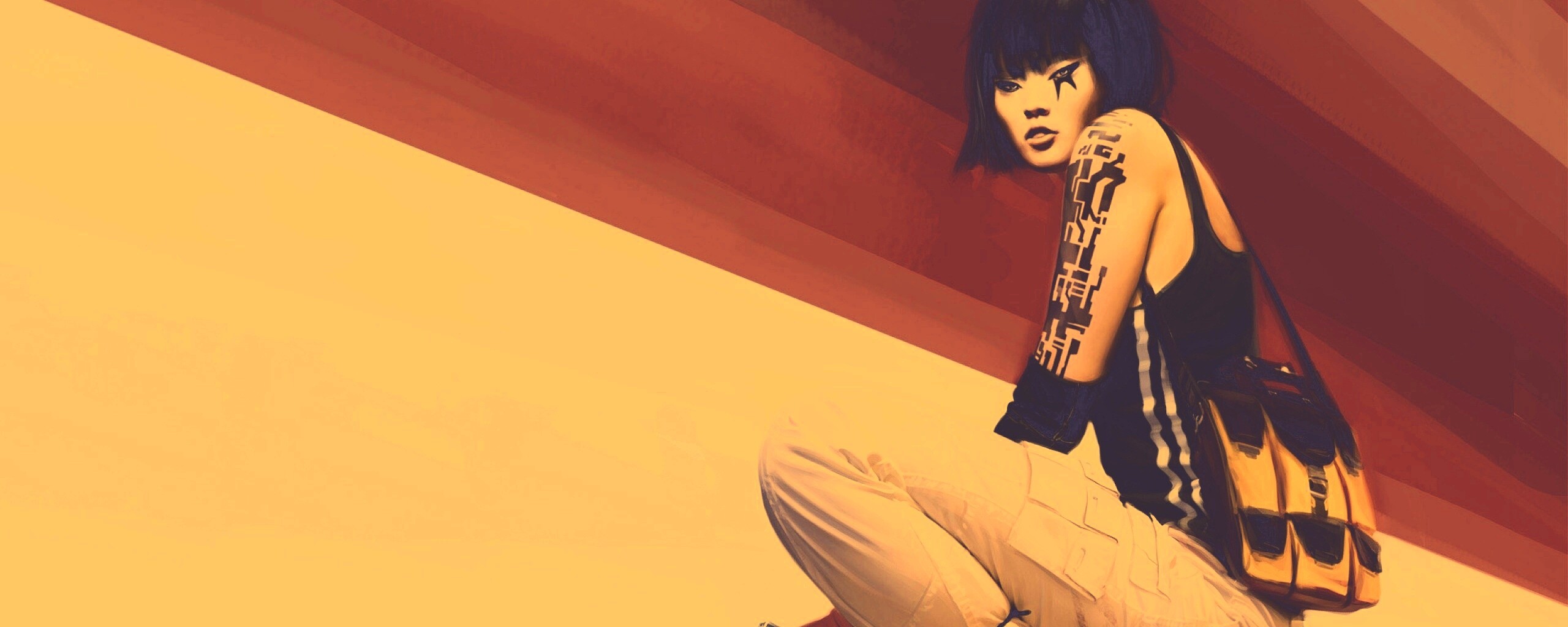 Фейт с пистолетом обои