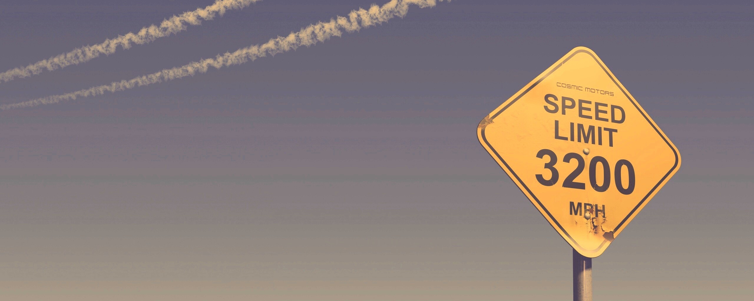 Знак ограничения скорости обои