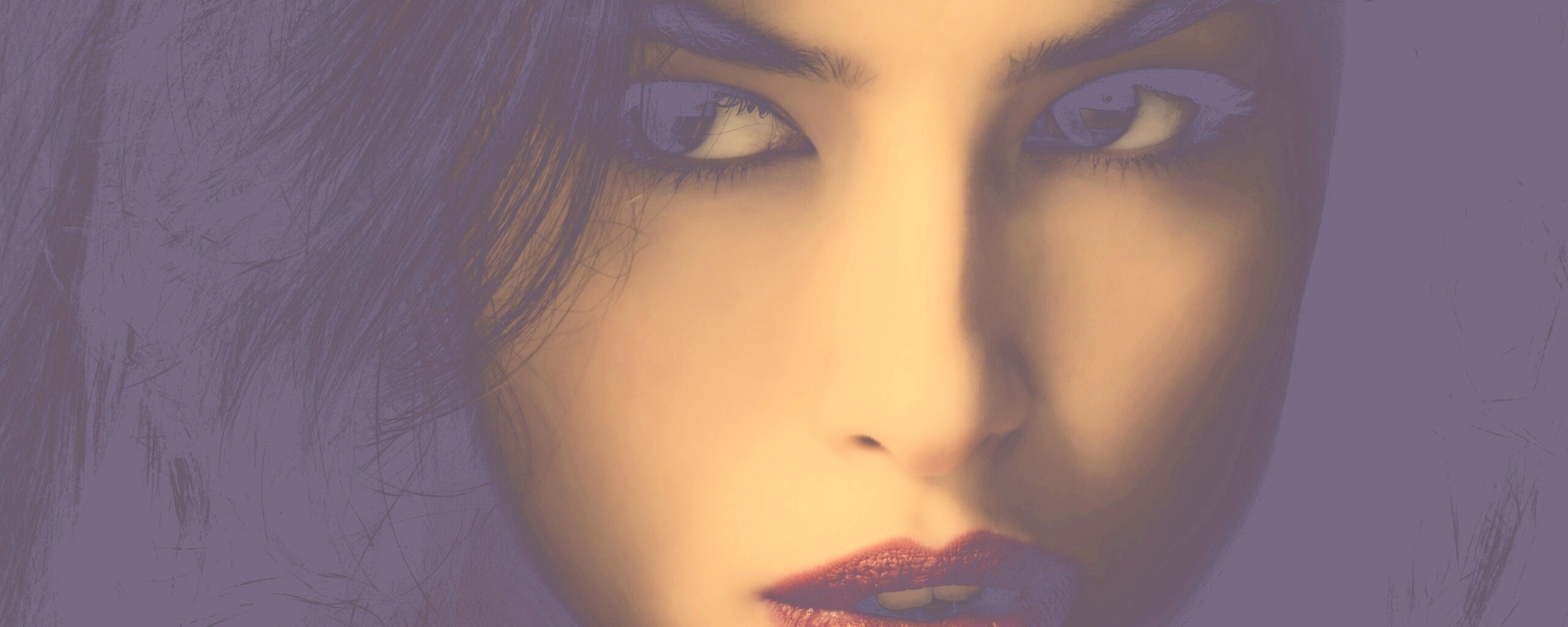 Женский взгляд обои