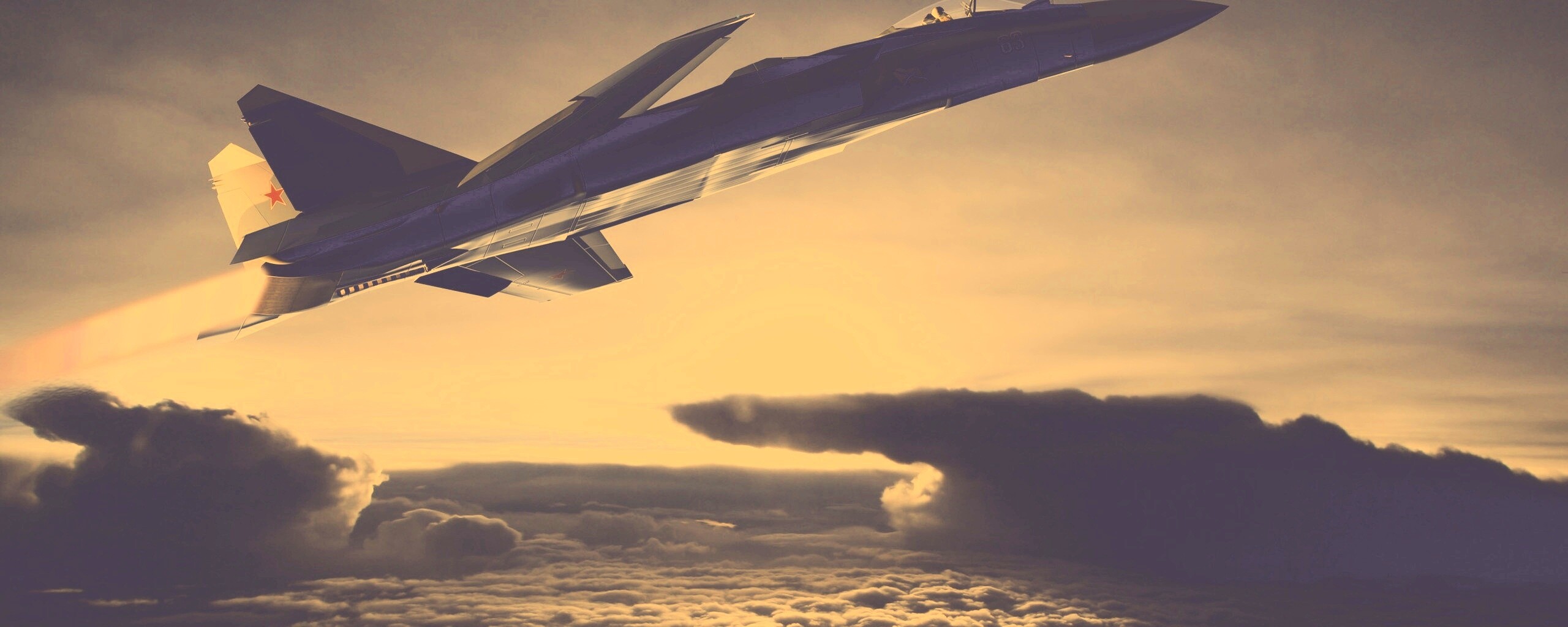 Истребители в небе обои