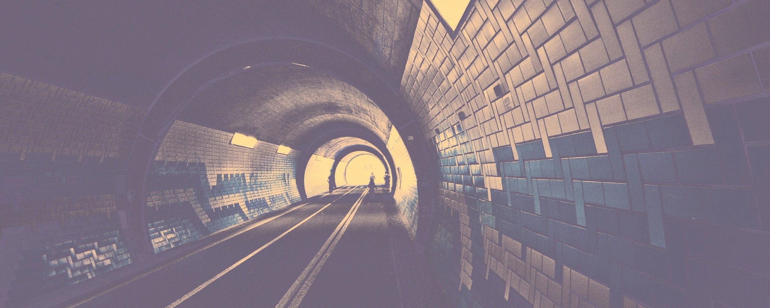 Пешеходный тоннель обои