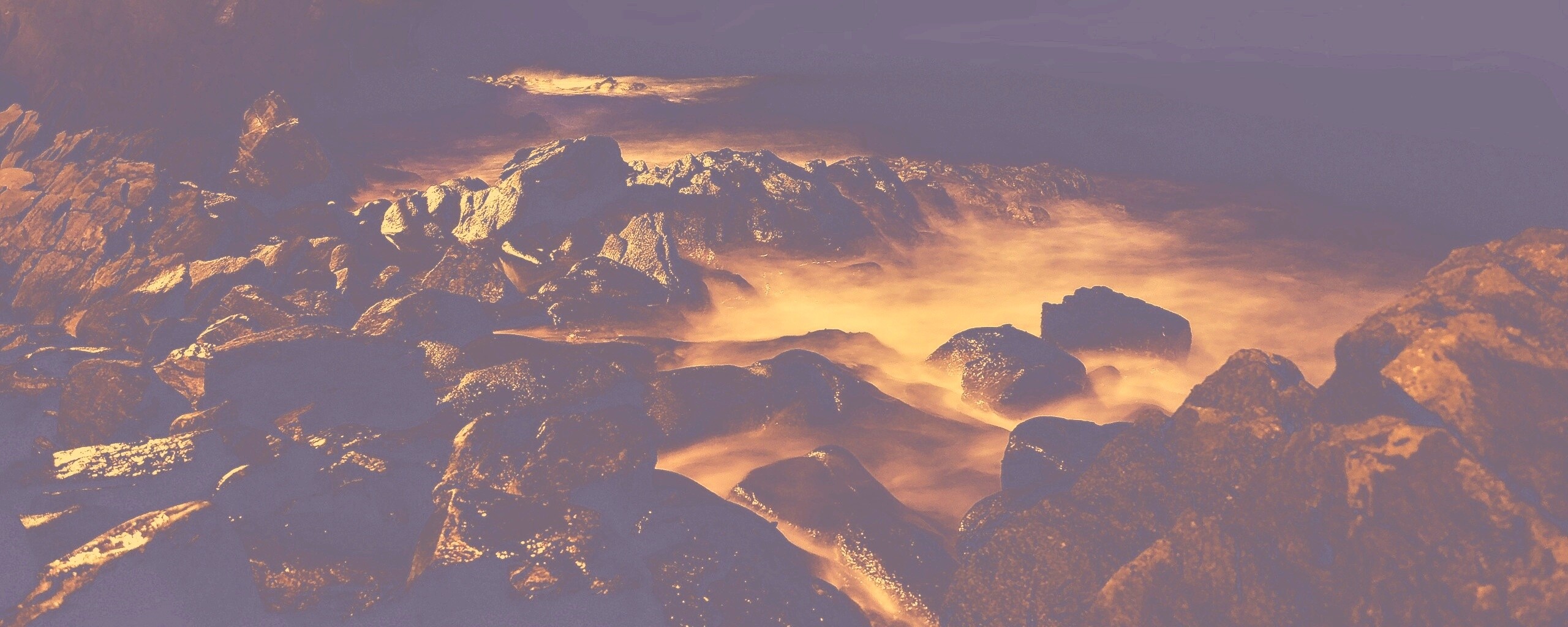 Светящиеся камни обои