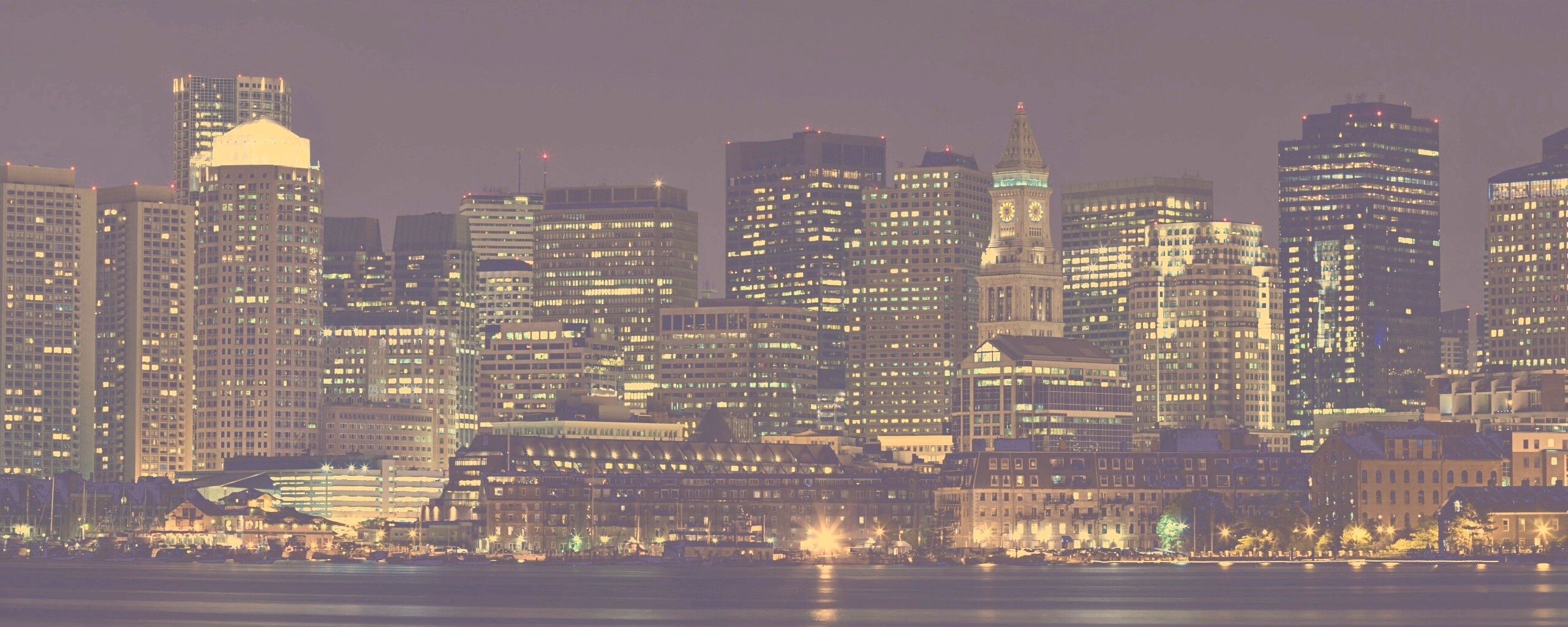 Панорама города обои