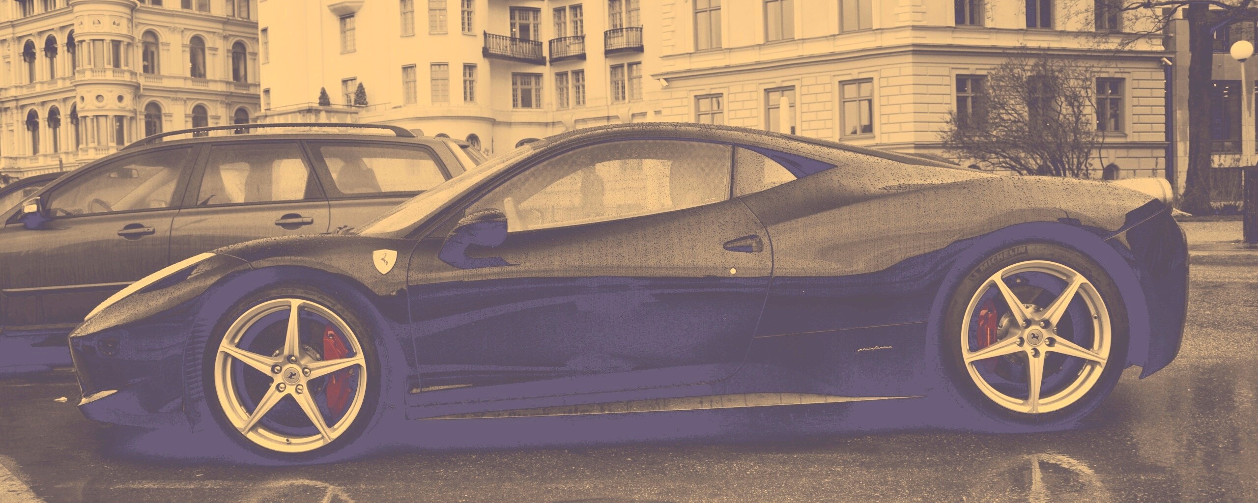 Шикарная Феррари обои