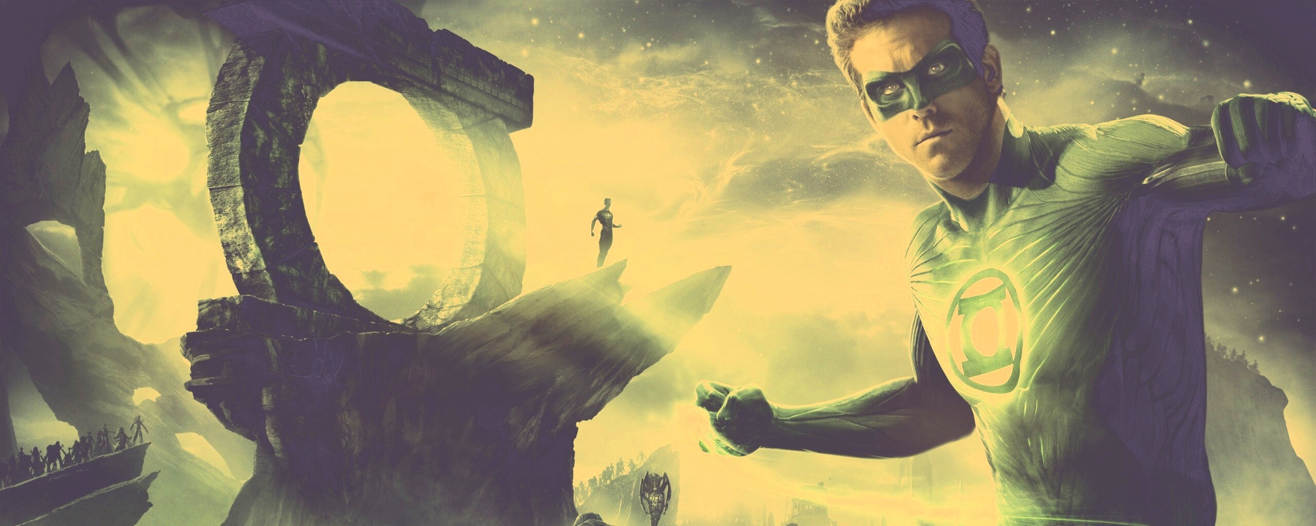 Зелёный фонарь обои