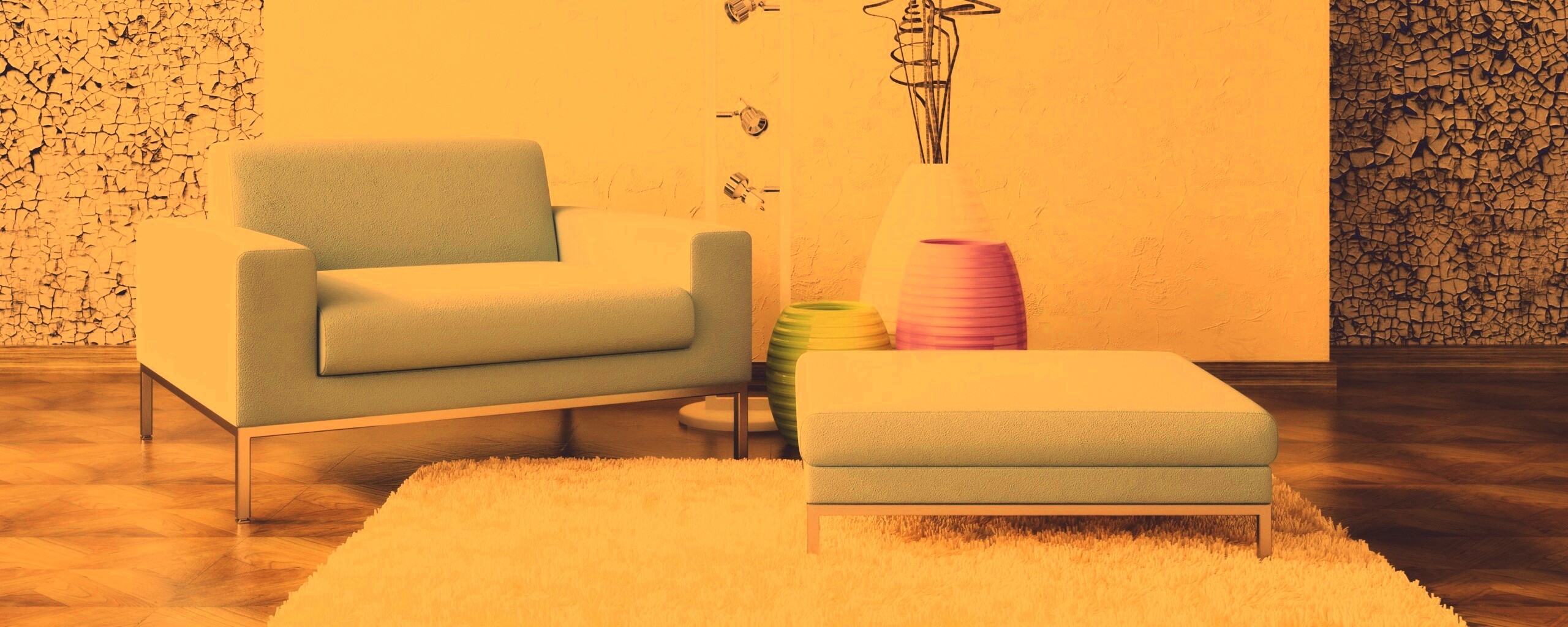 Стильный декор обои