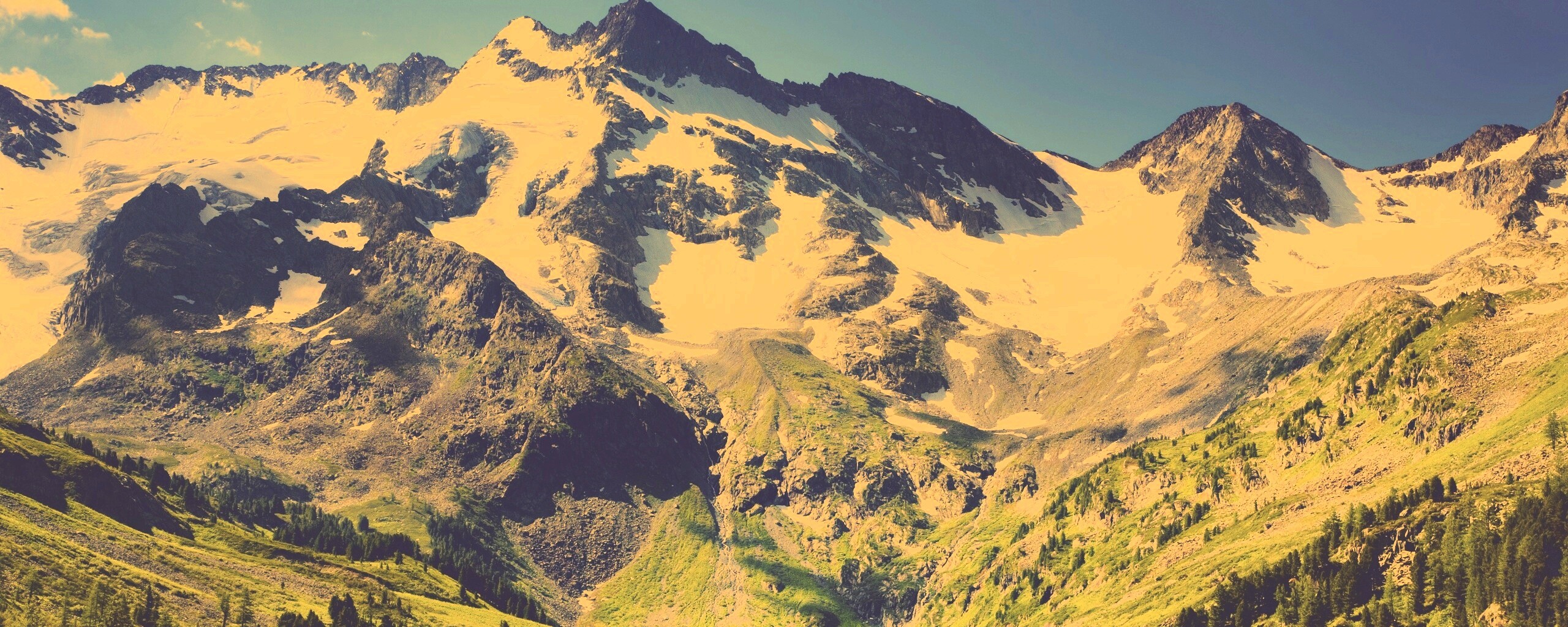 Горное озеро обои