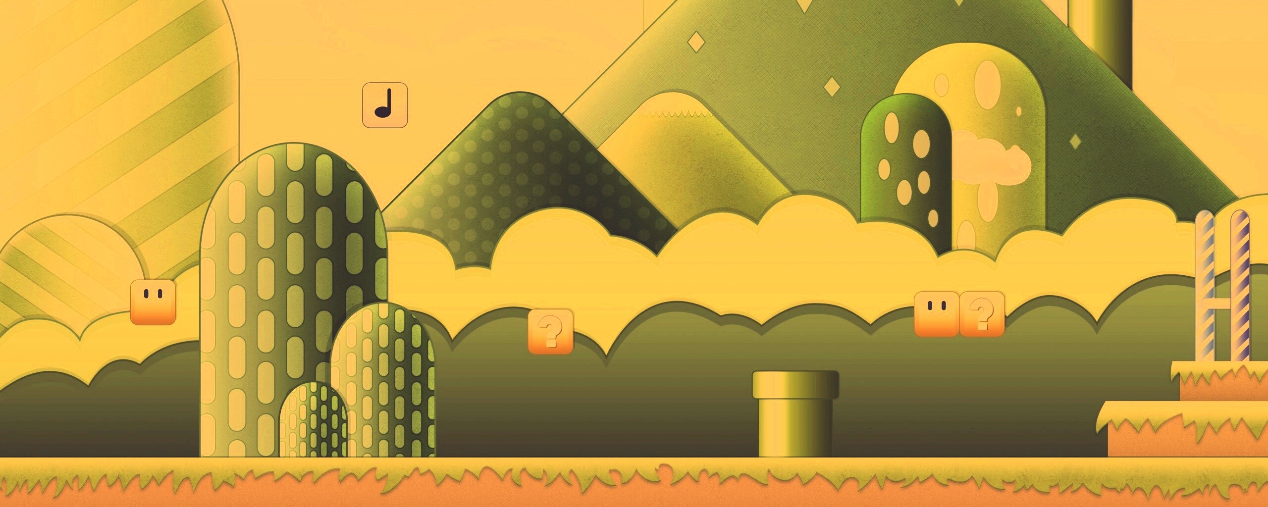 Мир Супермарио обои